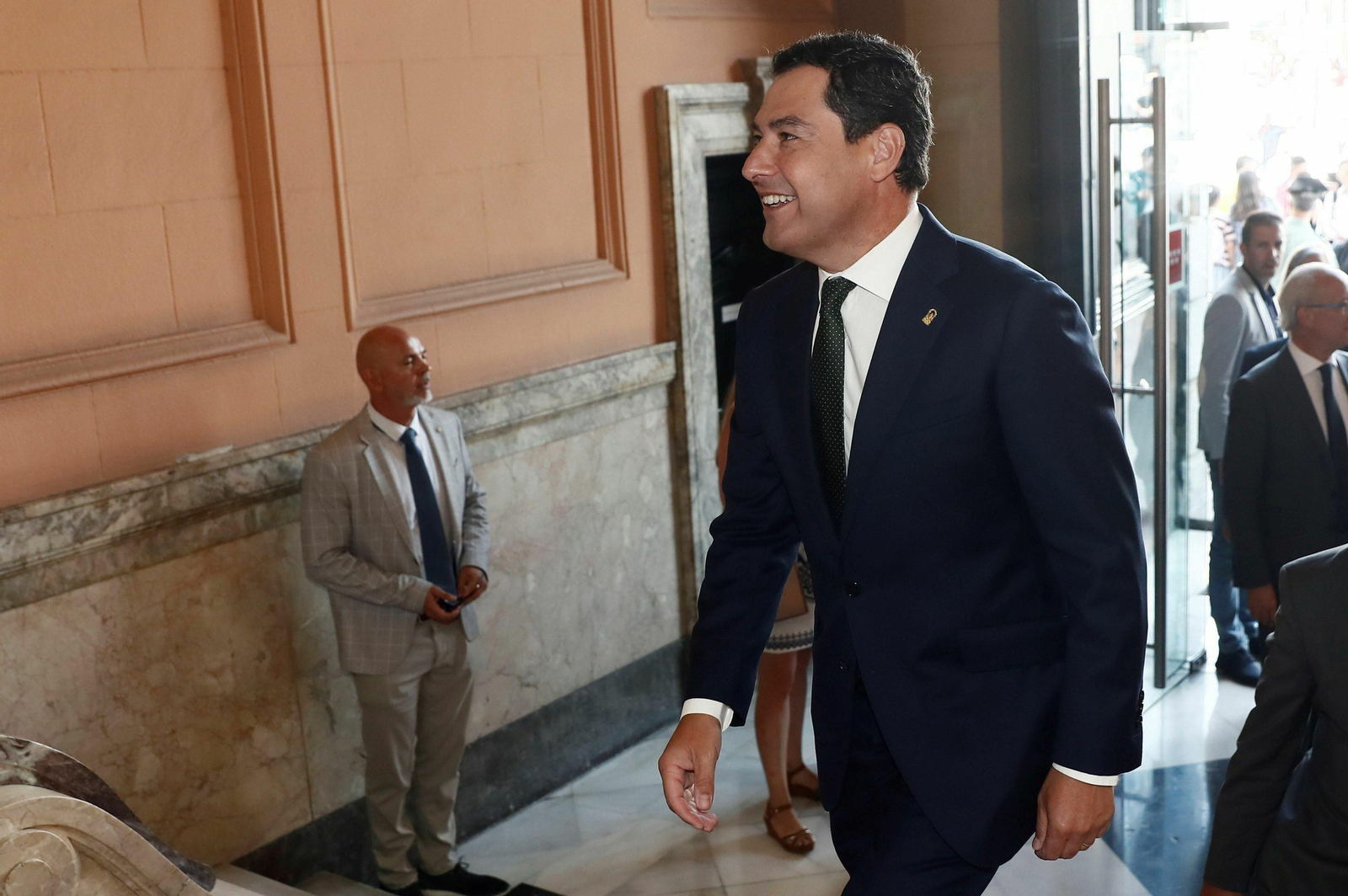 Juanma Moreno, presidente de la Junta de Andalucía.