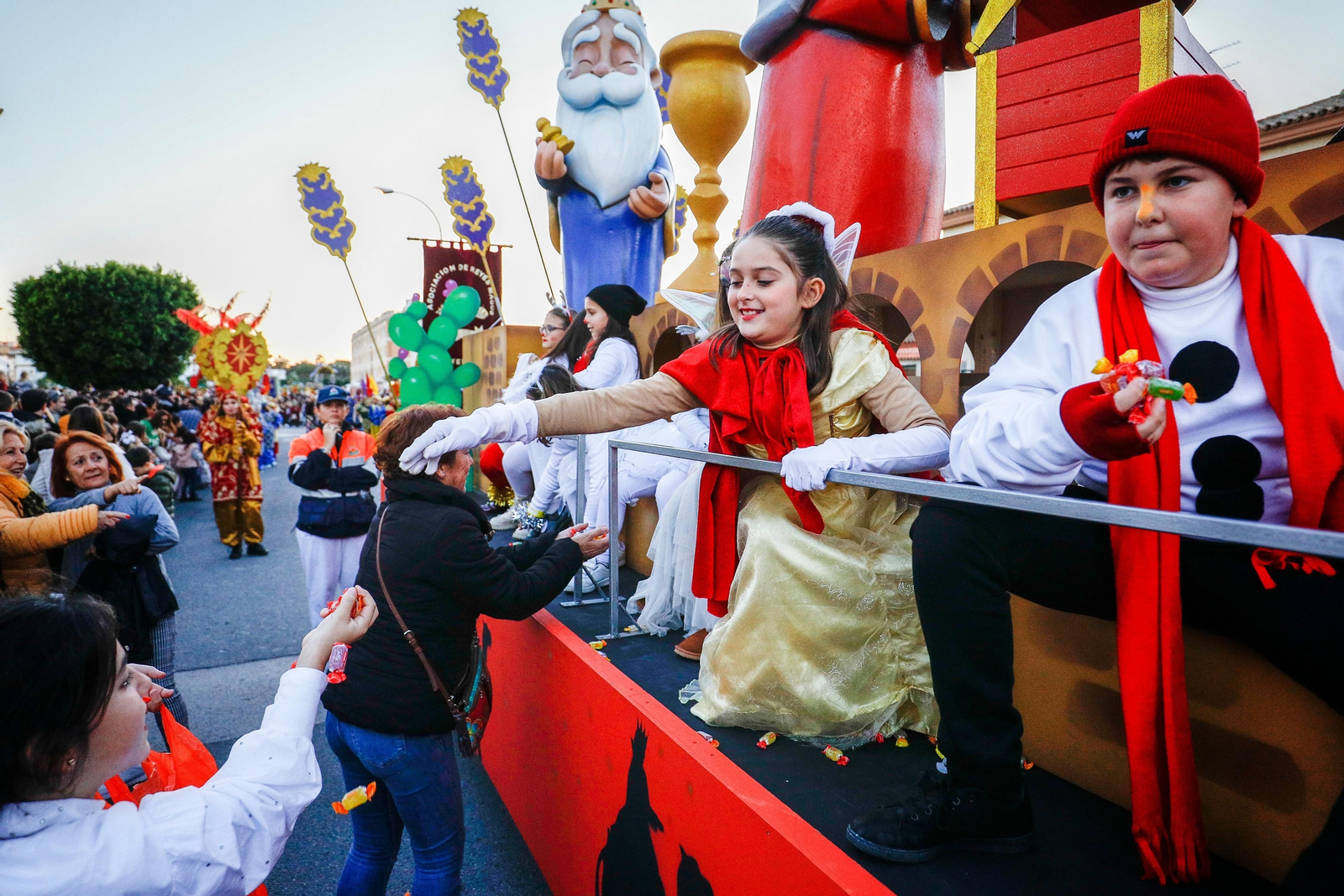 Las imágenes de los Magos de Oriente en San Fernando