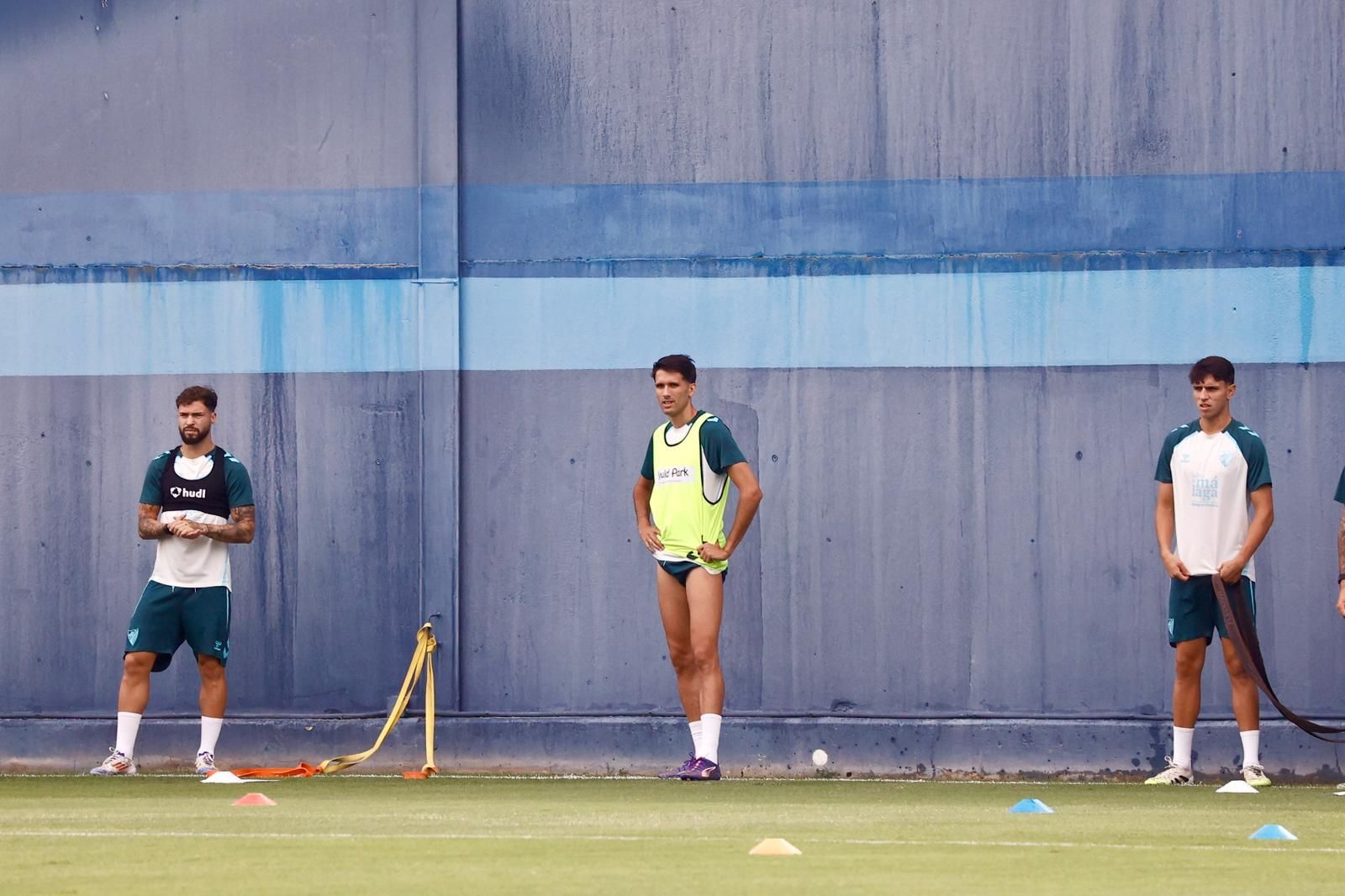 Rafita, del filial, novedad en el entrenamiento ante la baja de Carlos Puga