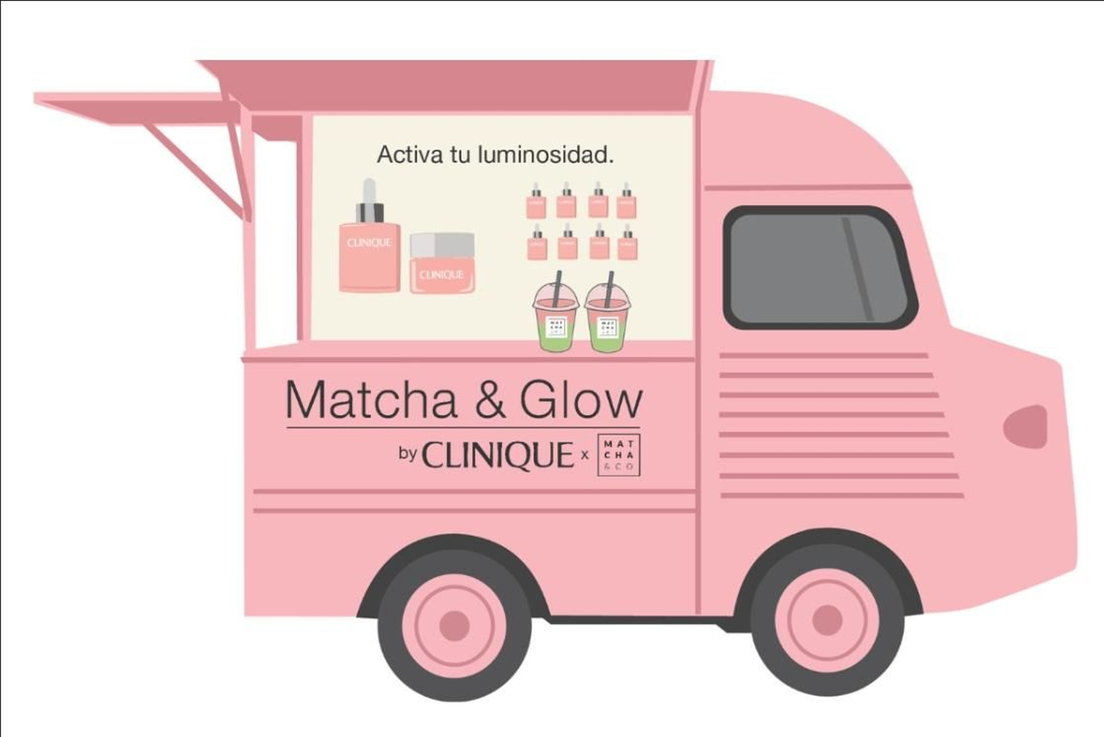 Lo nuevo de Clinique llega a Sevilla: Una dosis de luminosidad sobre ruedas.