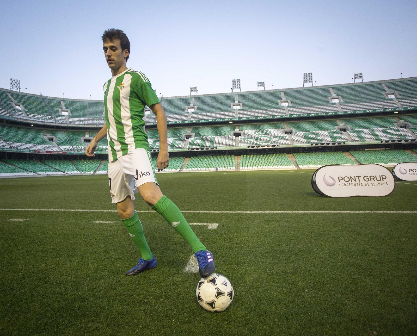 Las llegada y presentación de Rubén Pardo, en imágenes