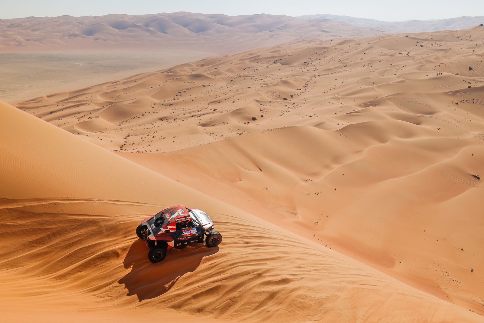 Las mejores fotos del Dakar por las dunas