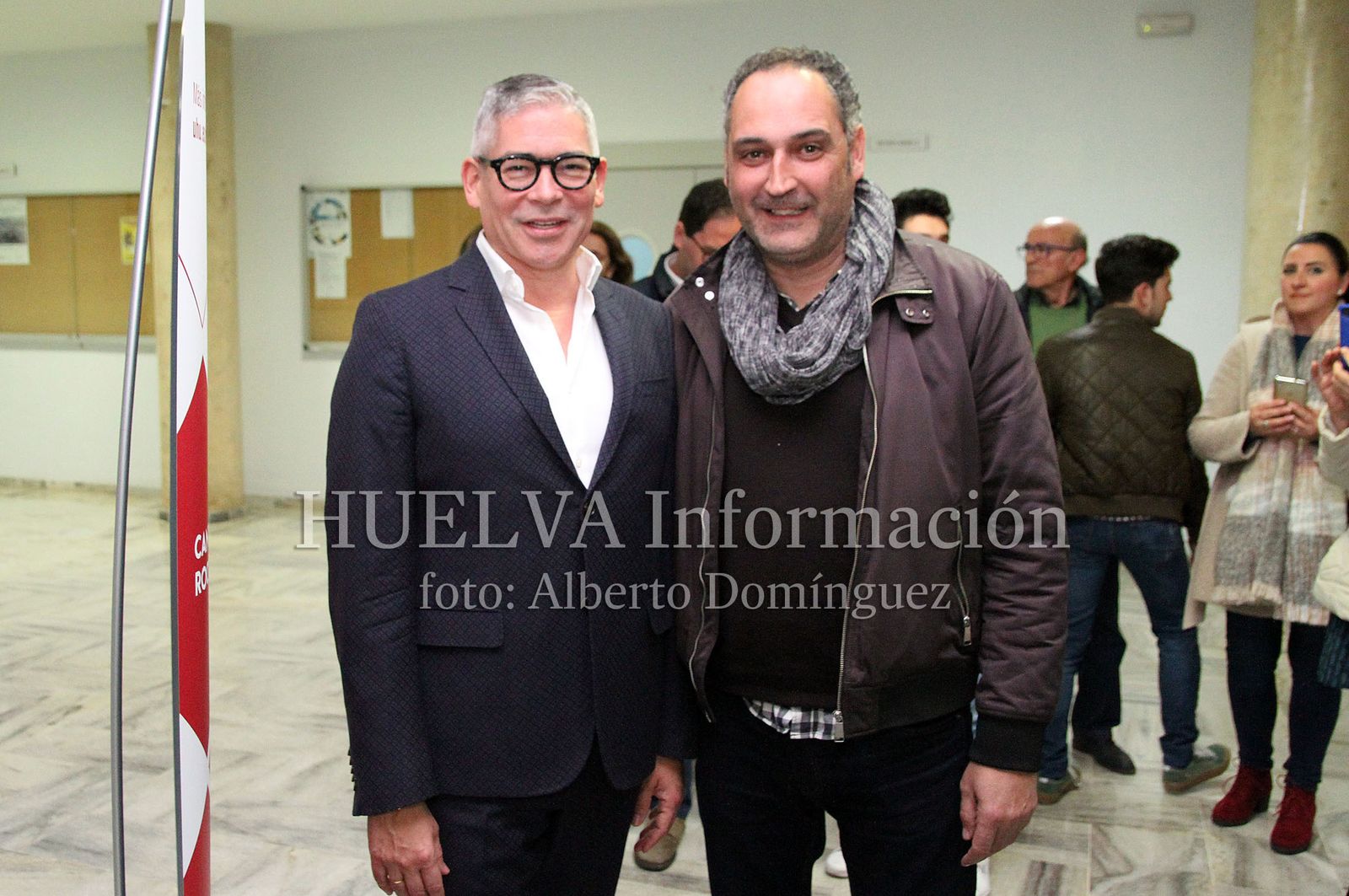 Boris Izaguirre presenta "Tiempo de Tormentas" en la Universidad de Huelva, en imágenes