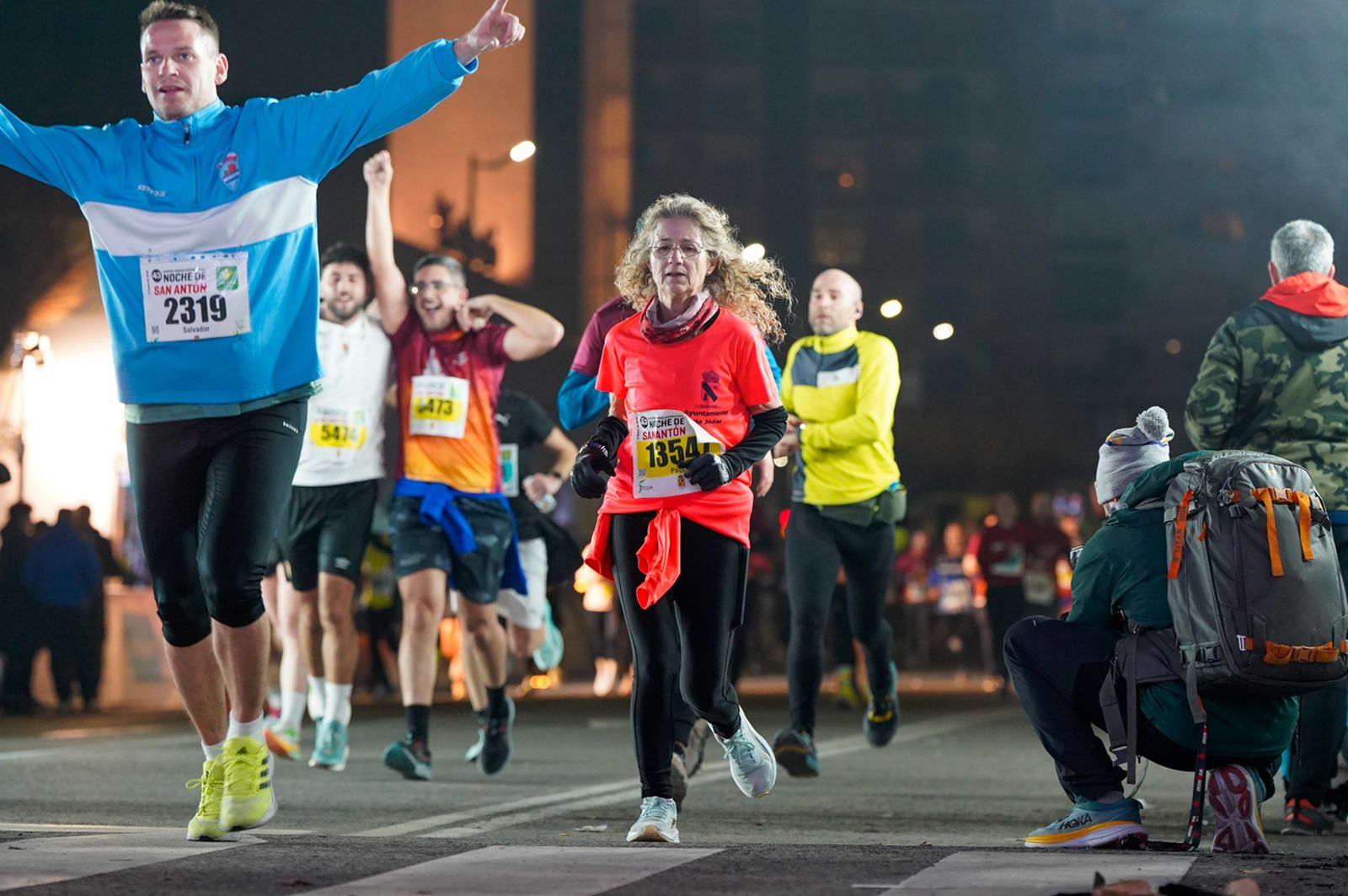 En imágenes: búscate en tu llegada a meta de la Carrera de San Antón 2026 (13)