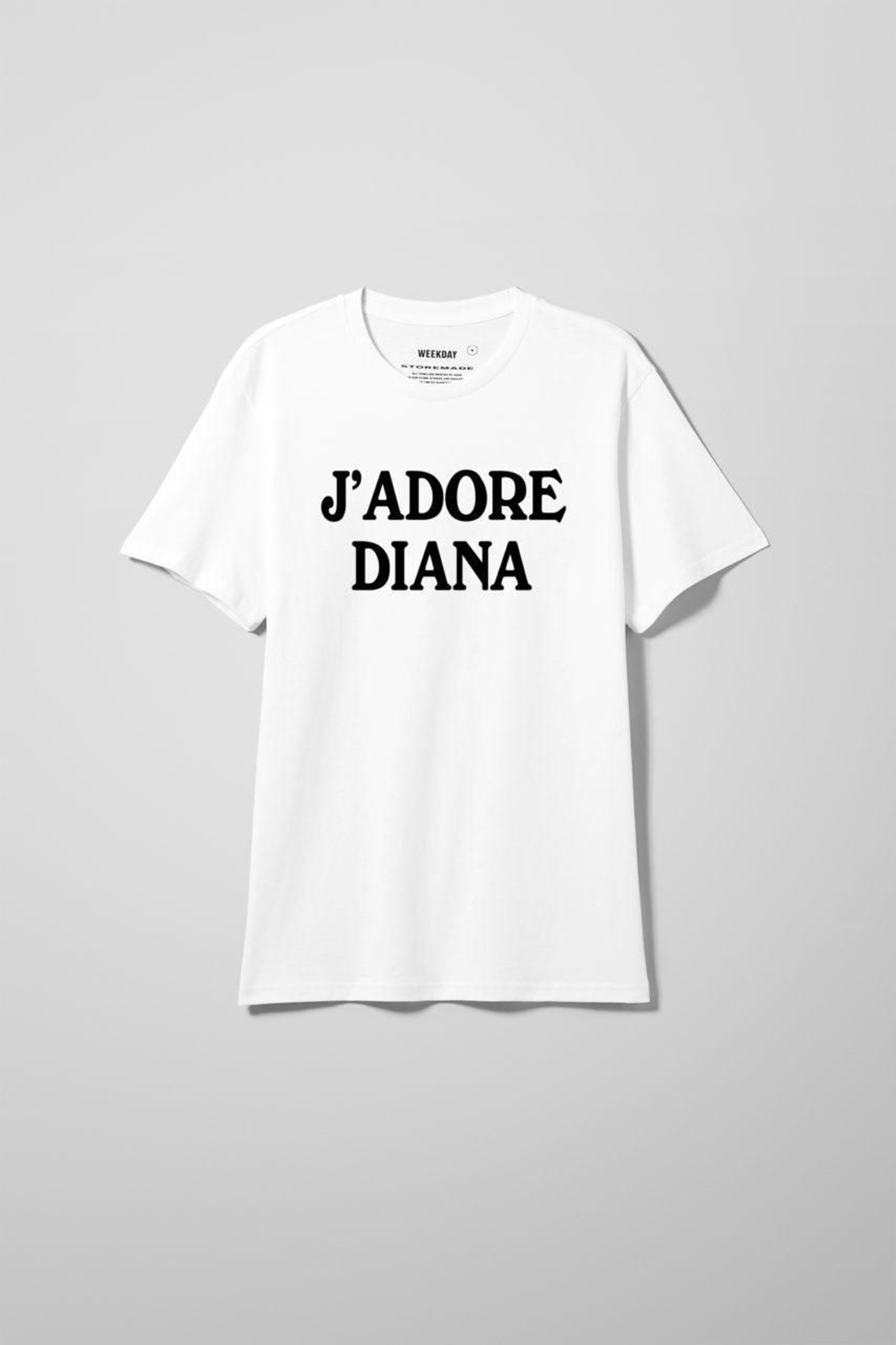 Camiseta 'J'adore Diana'.