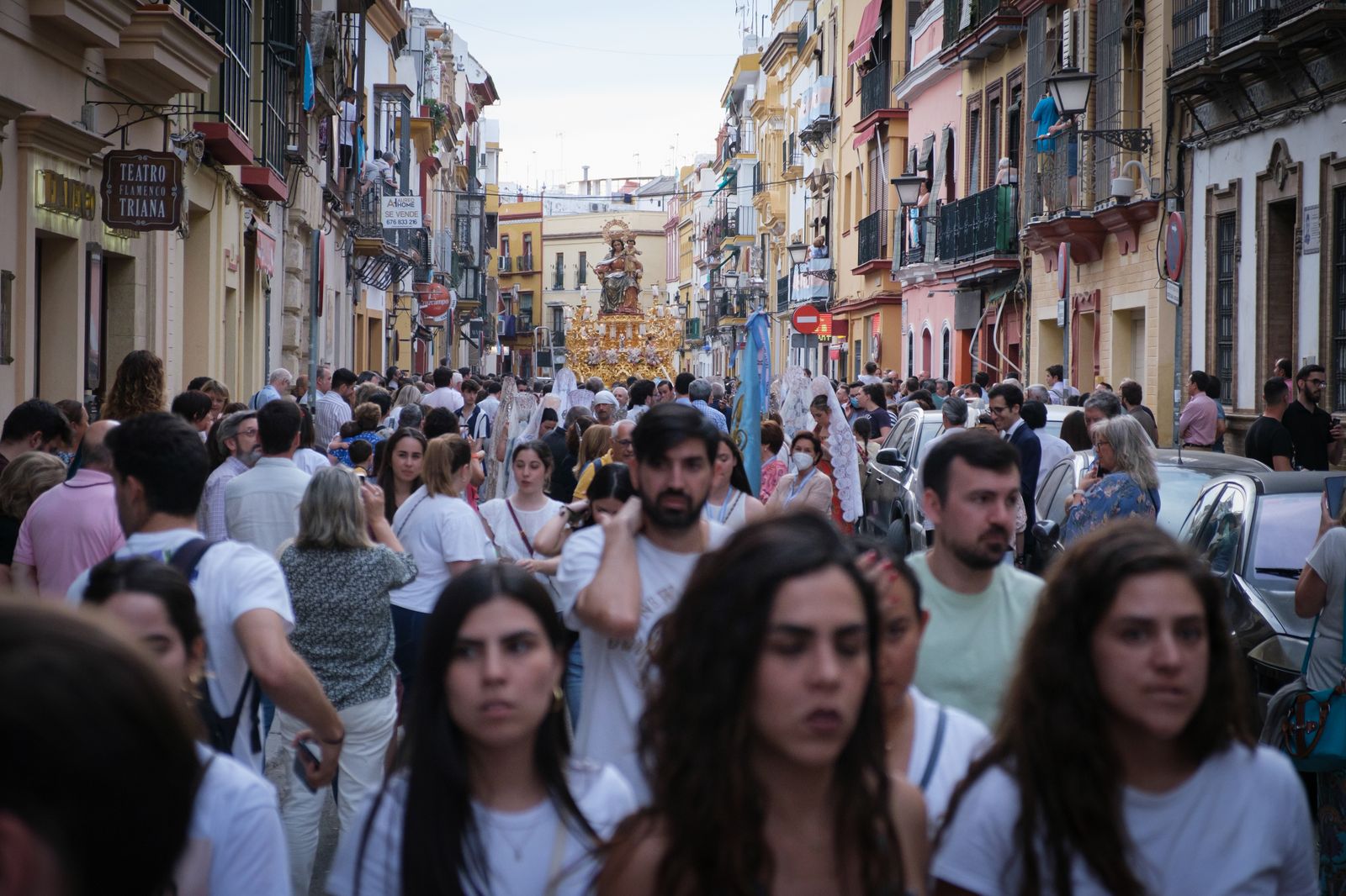 Las imágenes de la procesión de María Auxiliadora de Triana