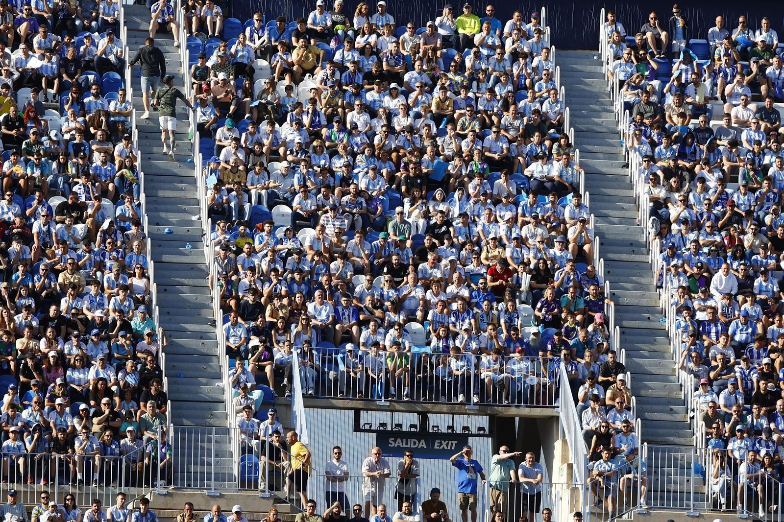 Búscate en las gradas de La Rosaleda en el Málaga CF-Castellón