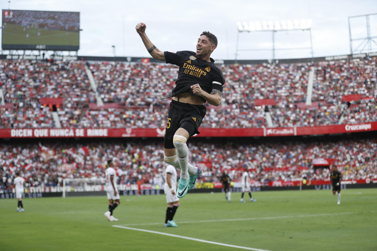 Las fotos del Sevilla-Madrid