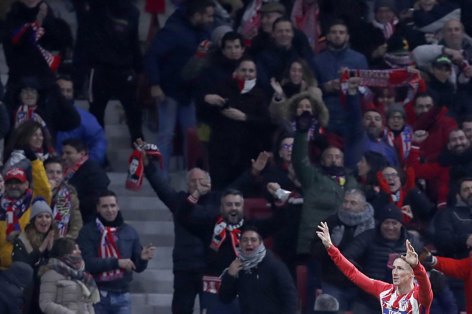 El Atlético de Madrid-Alavés, en imágenes