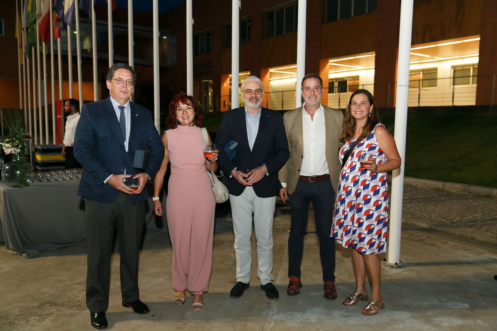 Jaime Carvajal, vicepresidente adjunto de Programación Científica del CSIC; Antonia Jiménez, vicerrectora de Investigación, Transferencia y Doctorado de la UPO; Christos Arvanitidis y Javier López de LifeWatch ERIC, y Ana Bastos del CABD.