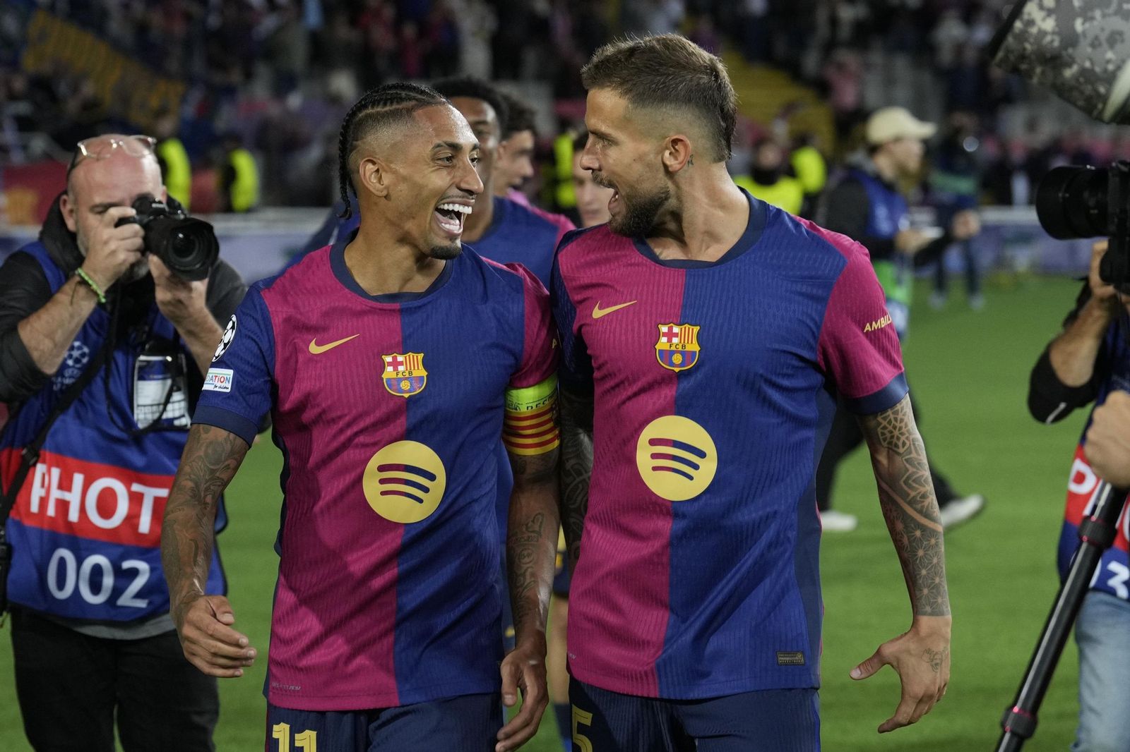 Revive el enfrentamiento: fotos destacadas del Barcelona ante el Bayern Múnich