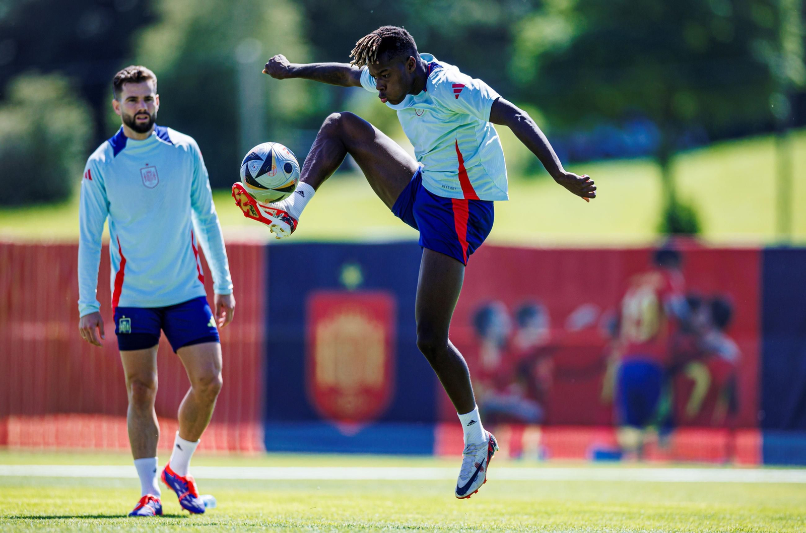 Las fotos de España antes de la semifinal contra Francia