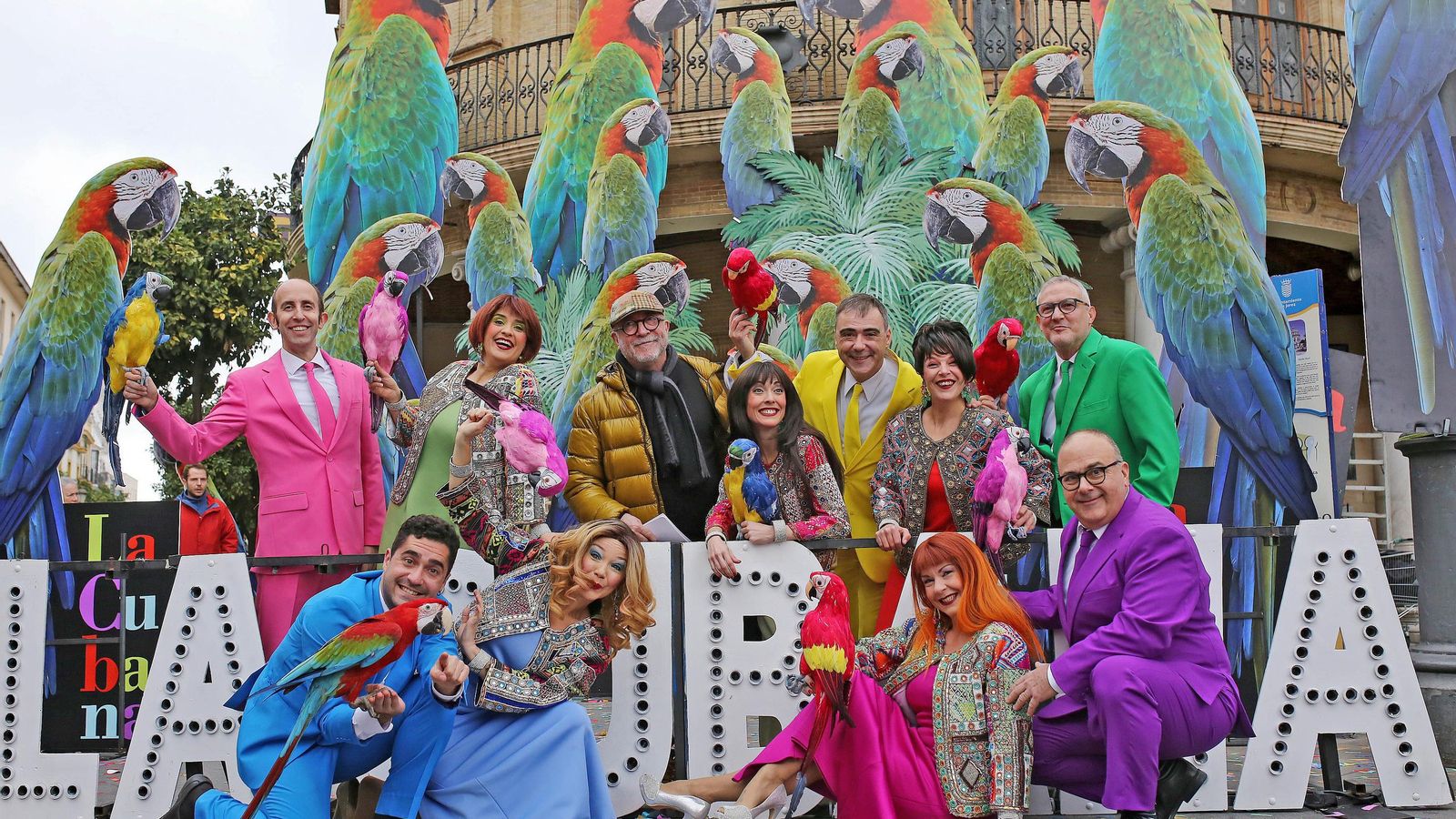 Un momento de la presentación ayer de 'la Cubana' en el Gallo Azul