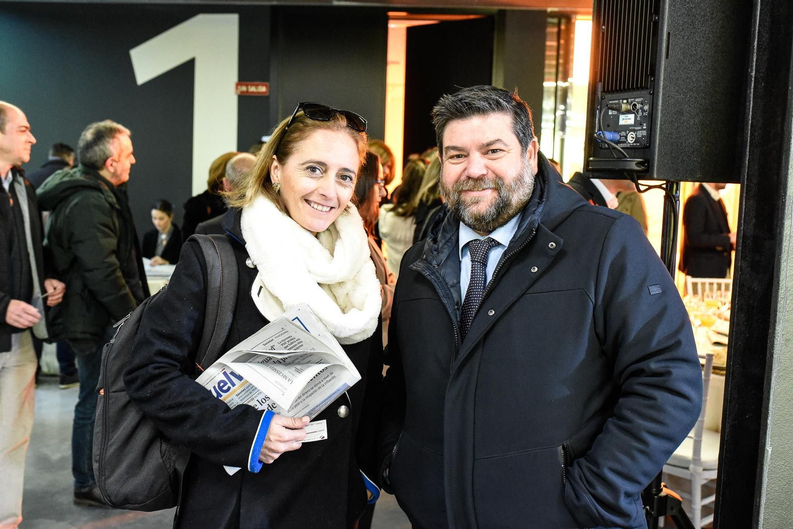 Imágenes de los asistentes al Desayuno Coloquio "Economía azul, claves para el desarrollo sostenible" organizado por el Grupo Joly