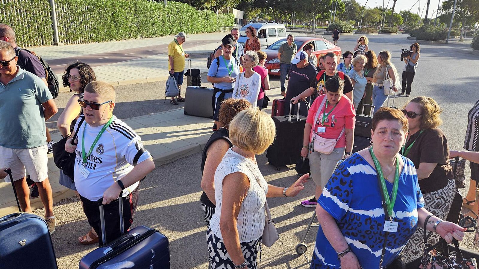 Con ilusión han puesto rumbo a Valencia.