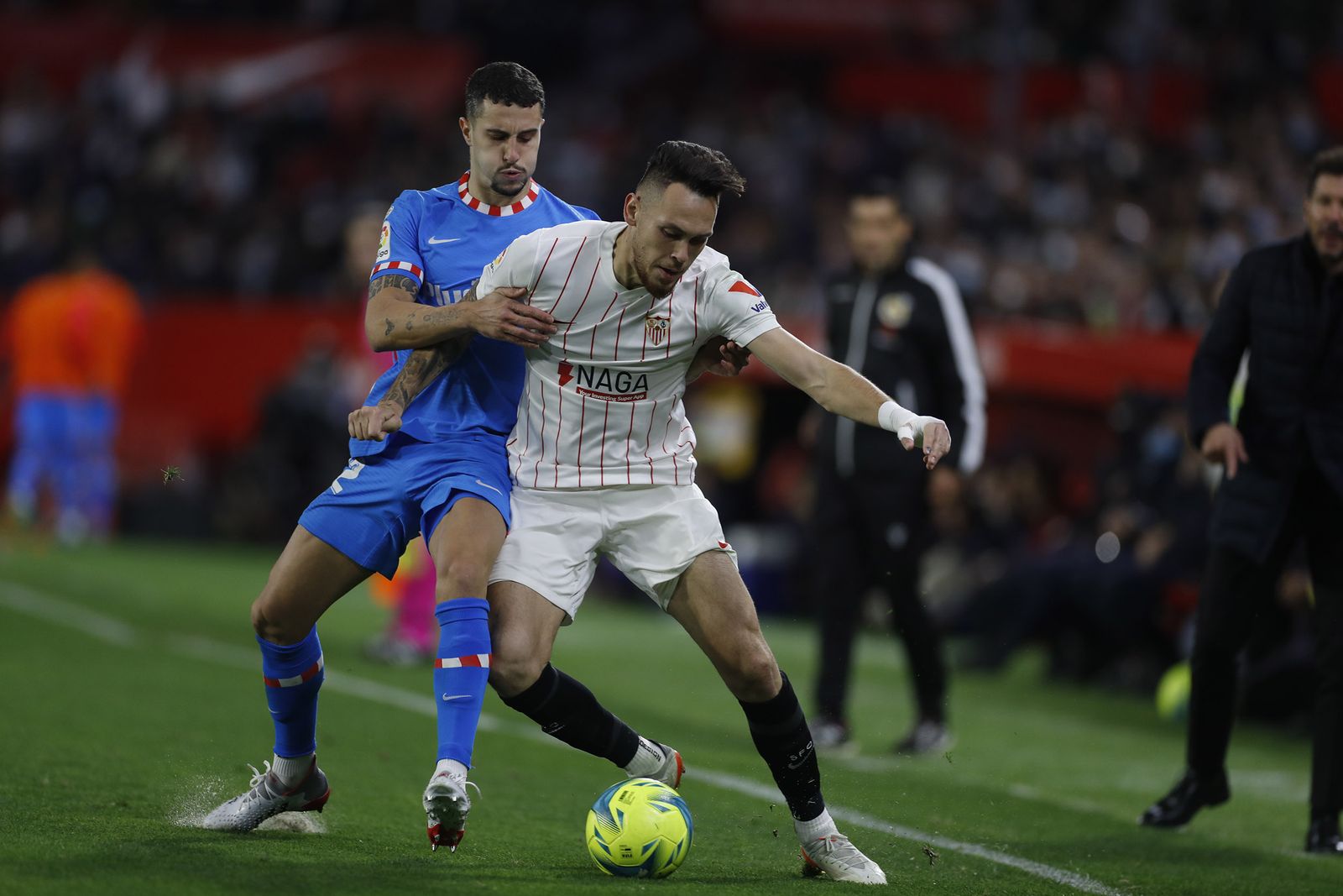 Las imágenes del Sevilla fc-Atlético de Madrid