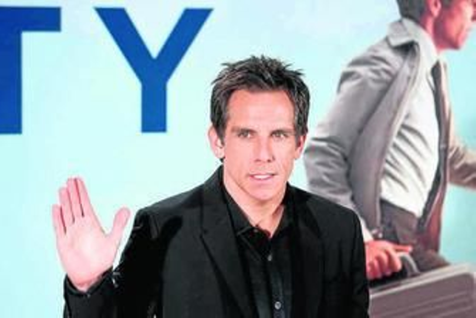 Stiller ayer en Madrid, donde anunció una segunda entrega de 'Zoolander'.
