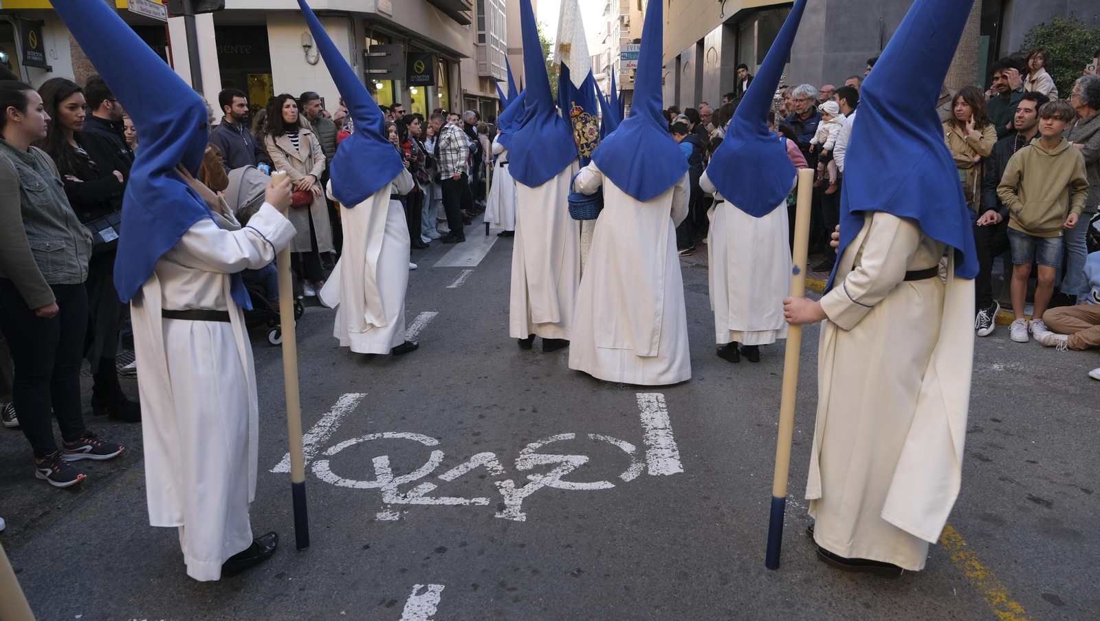 La procesión de Prendimiento en Almería, en imágenes