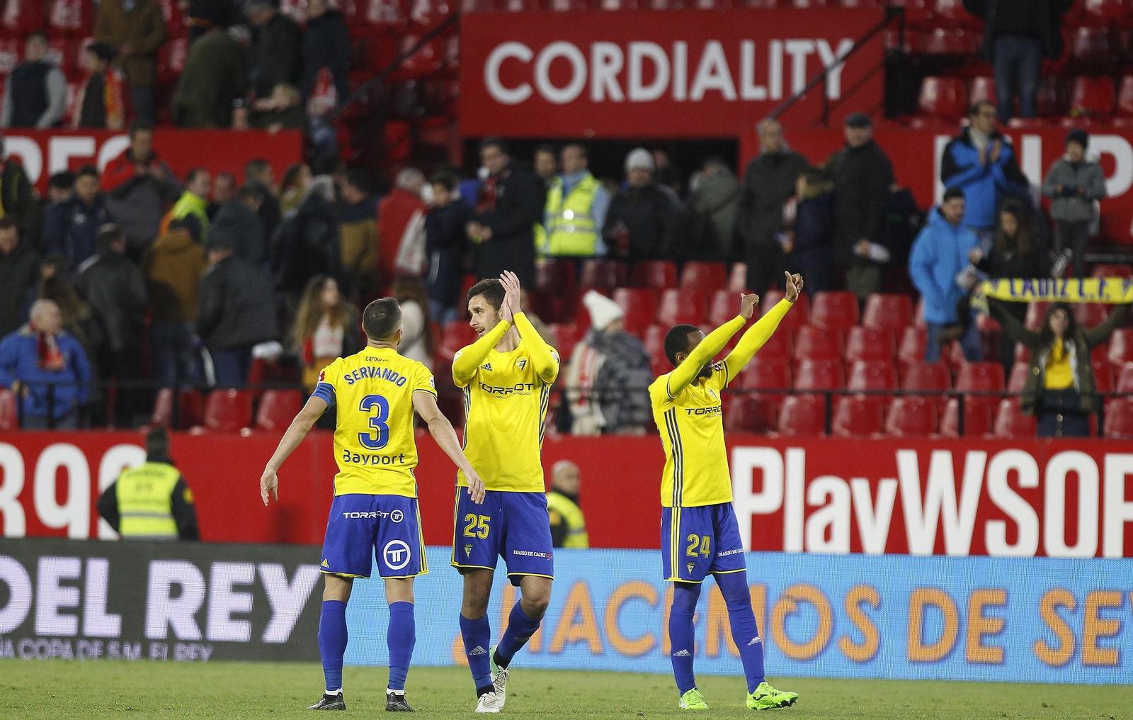Las imágenes del Sevilla-Cádiz