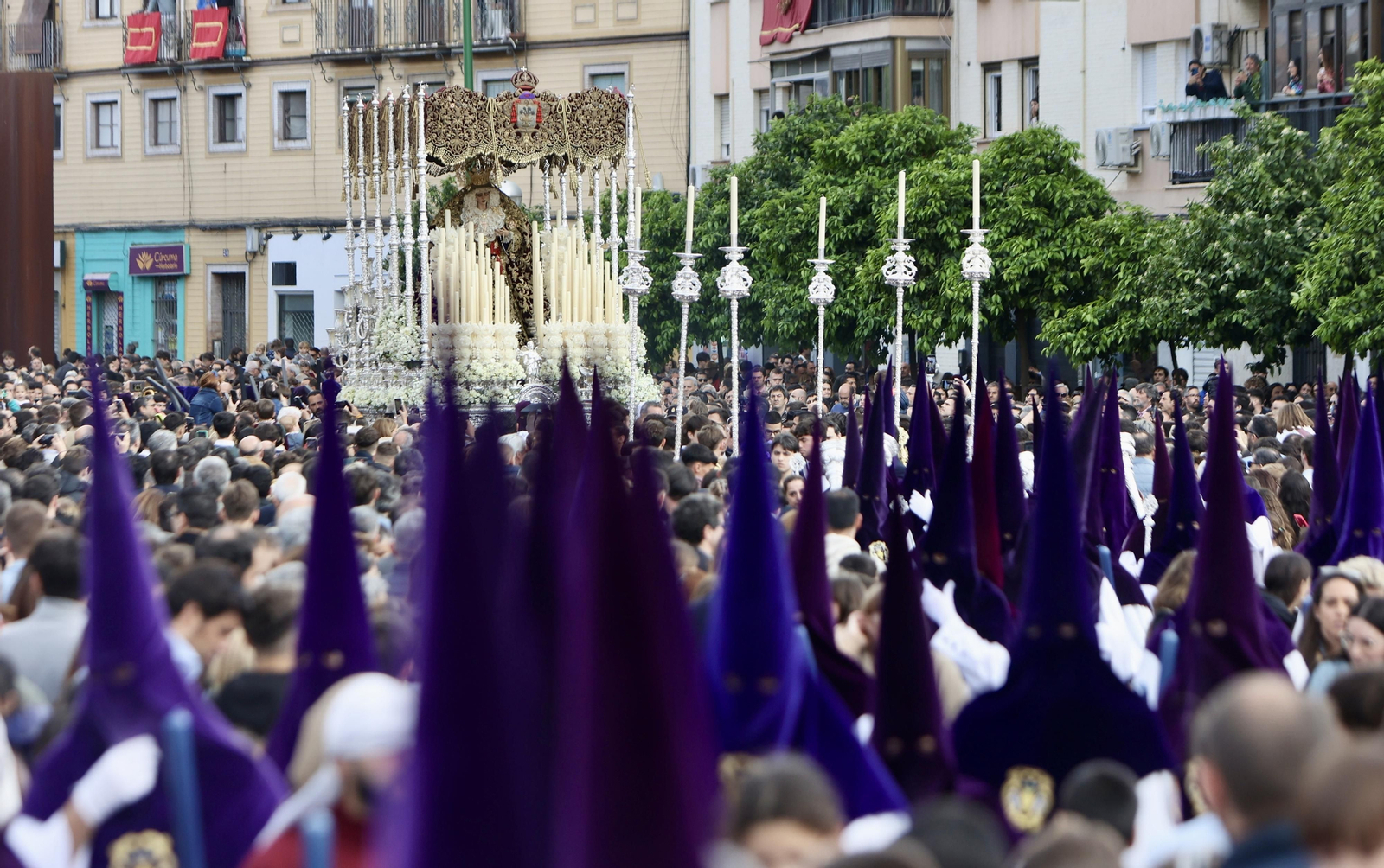 Las imágenes de la Hermandad de San Benito en la Semana Santa de Sevilla 2024