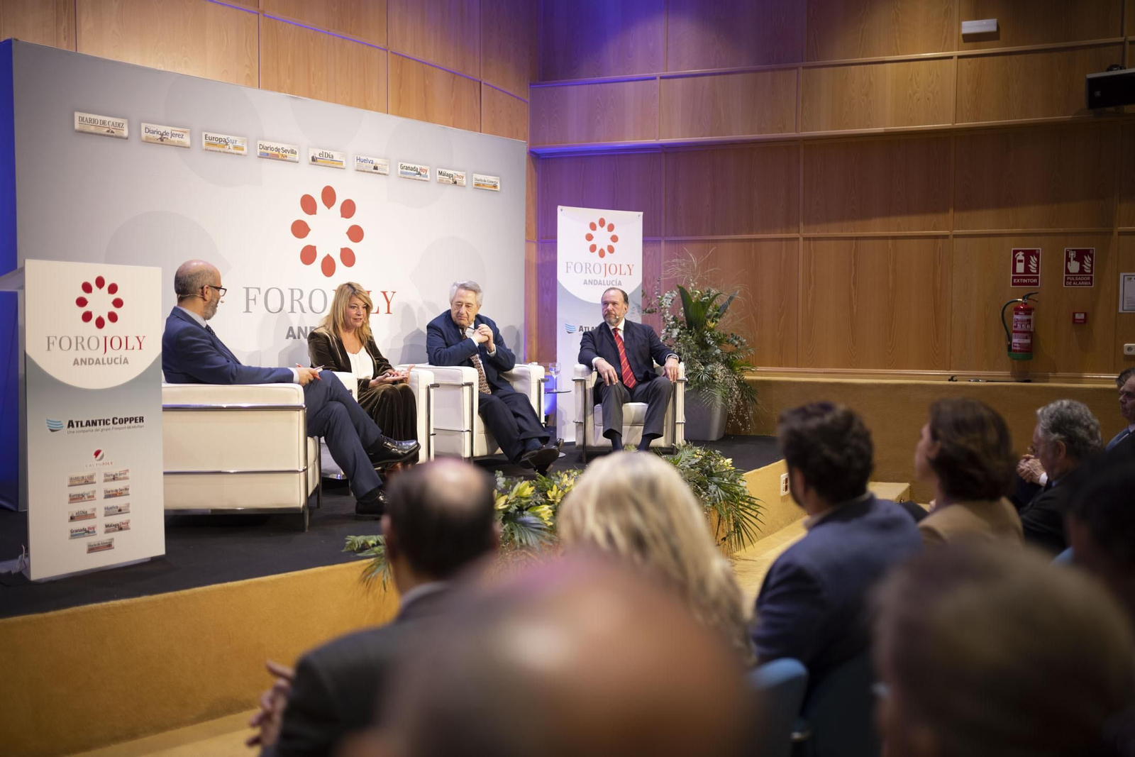 Imágenes del Foro Joly Andalucía Sostenibilidad en el Cluster portuario