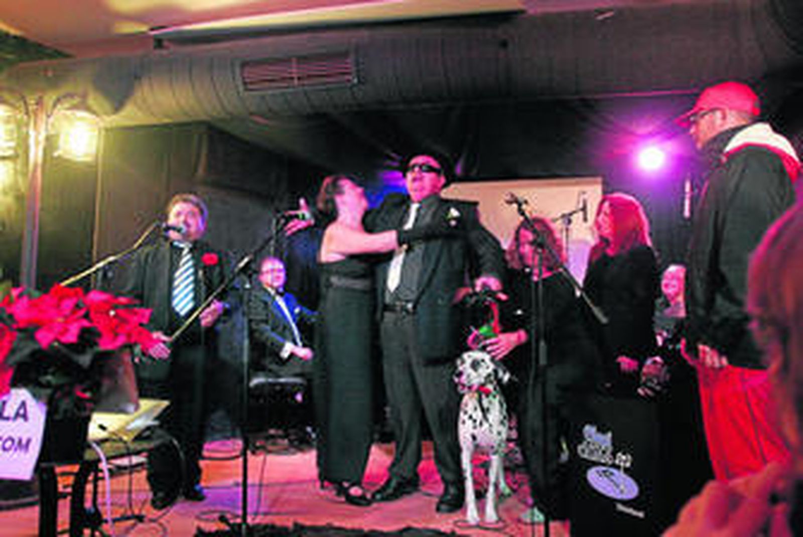 Una de las actuaciones de la banda de Bruno Pincelli.