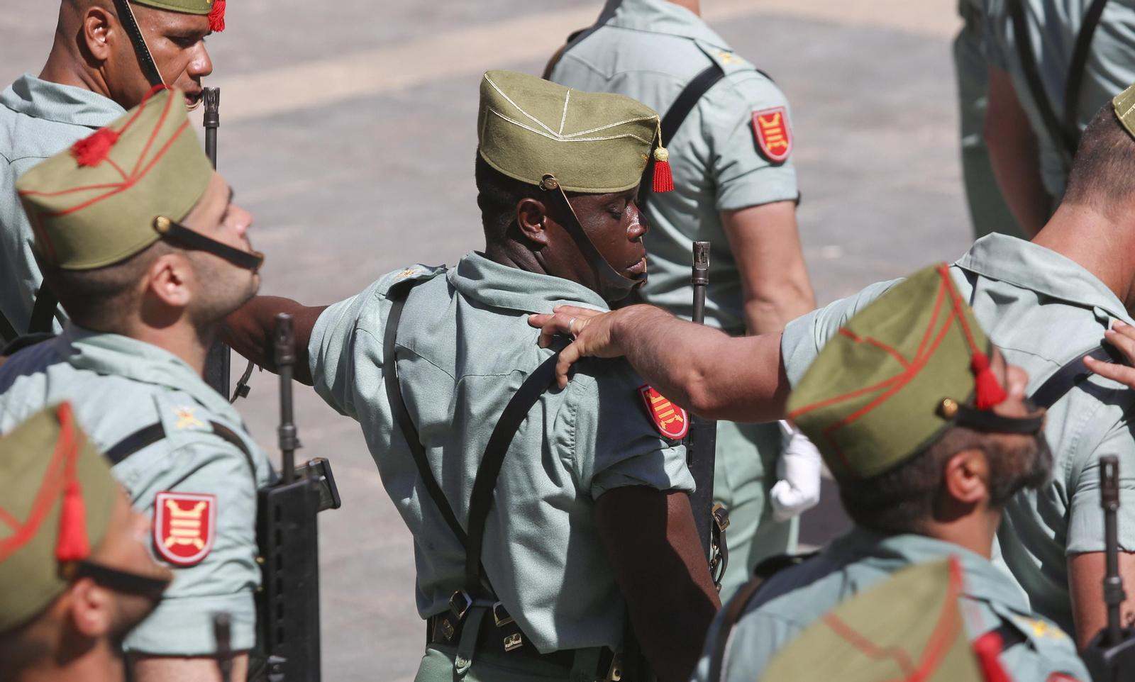 Las fotos de la Legión, en el Jueves Santo de Málaga