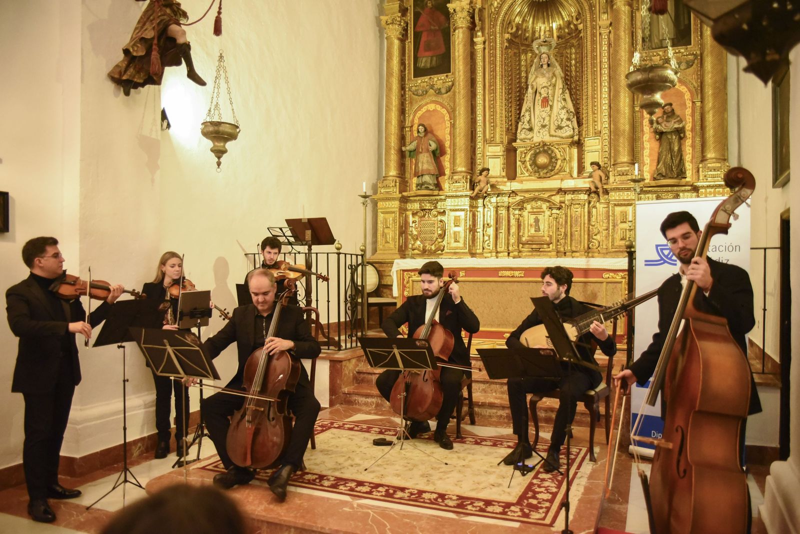 Las fotografías del concierto en la Iglesia del Convento de la Almoraima