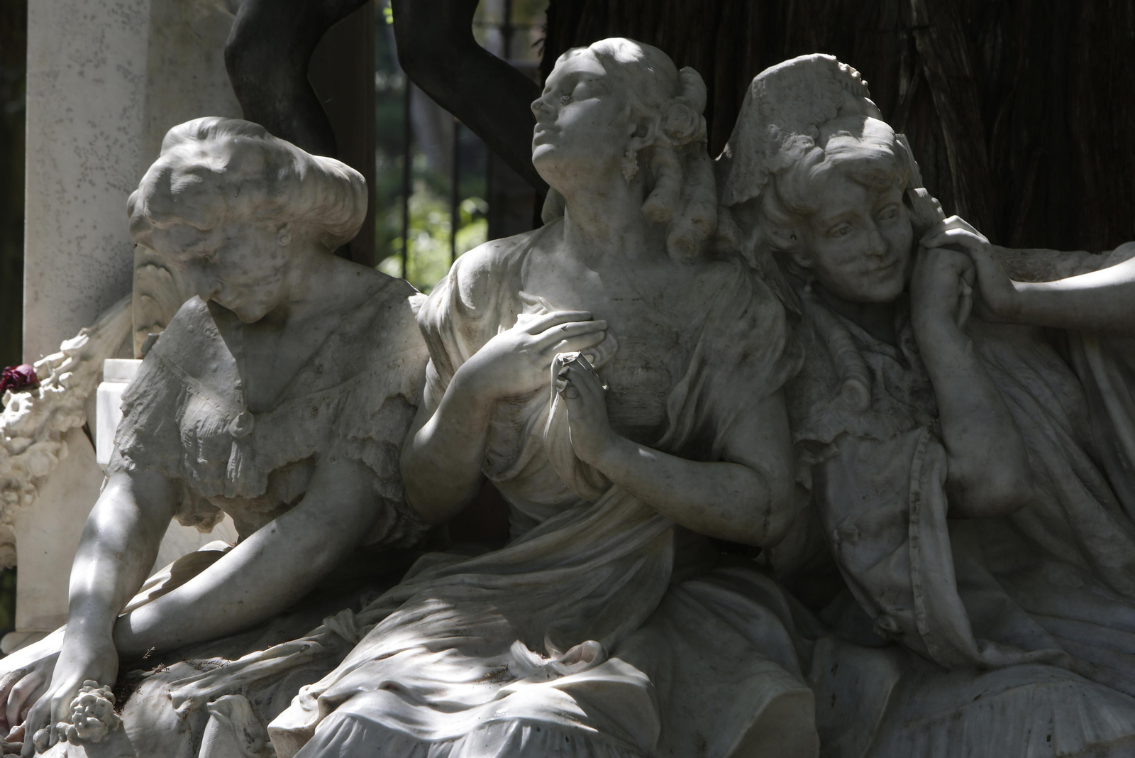 Destrozos en el Parque de María Luisa