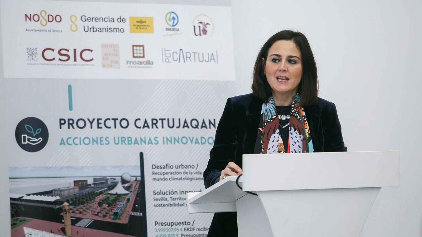 Leonor Rodríguez, jefa de Desarrollo de Negocios y Fondos Europeos de Emasesa.