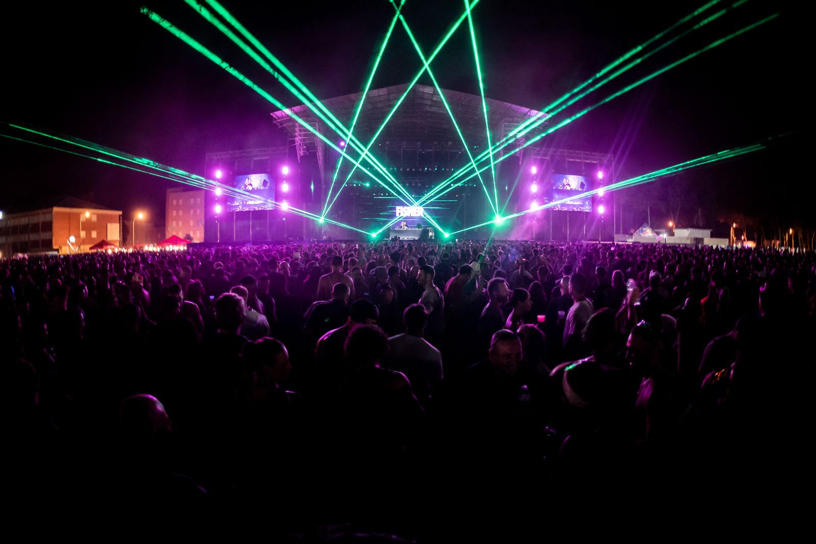 El festival de música electrónica Dreambeach, celebrado en El Puerto de Santa María.