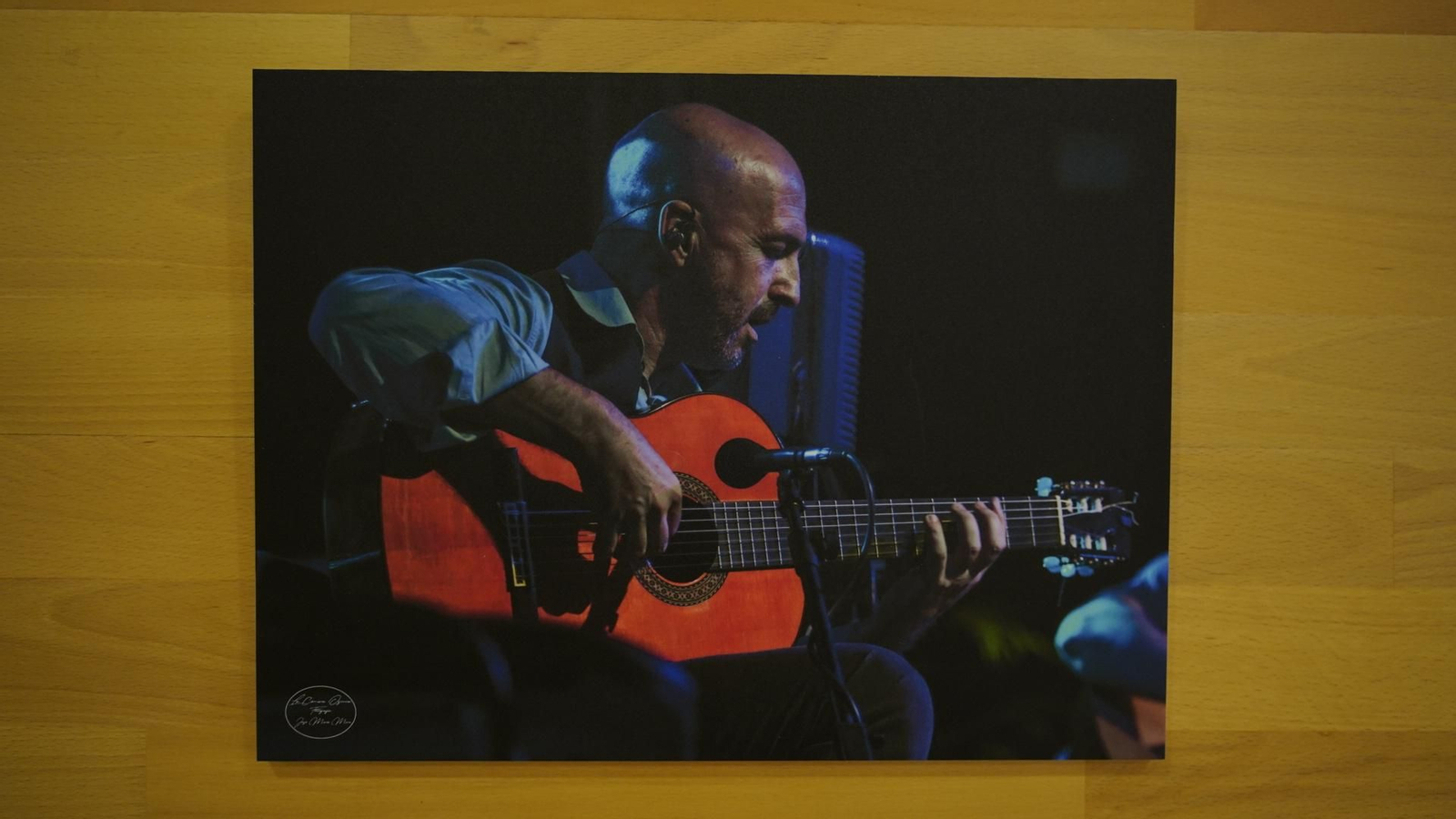 Fotos de la masterclass de baile flamenco impartido por La Lupi y de la exposición "10 años cantando a Paco" de José Mera