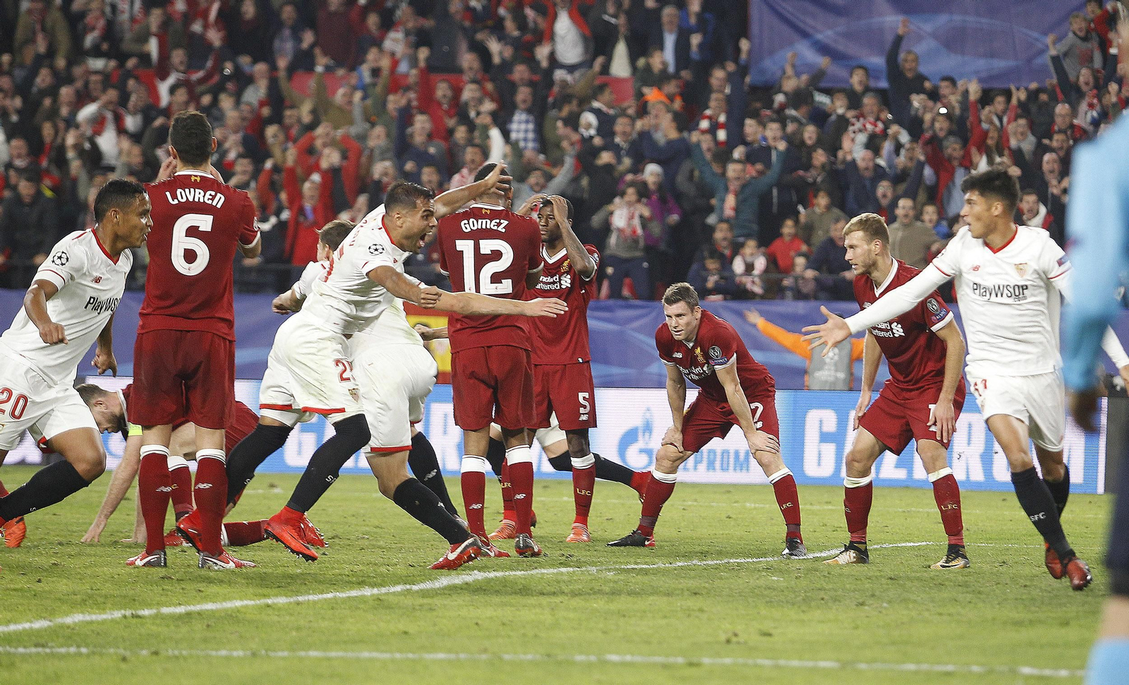 las imágenes del Sevilla-Liverpool