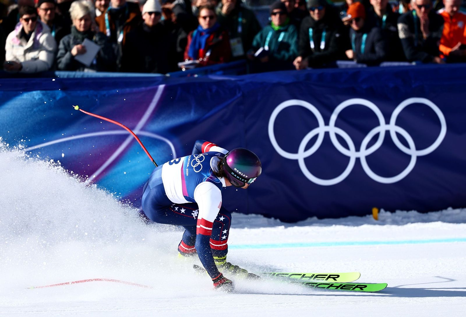 Las espectaculares fotos del descenso masculino en los Juegos Olímpicos de invierno