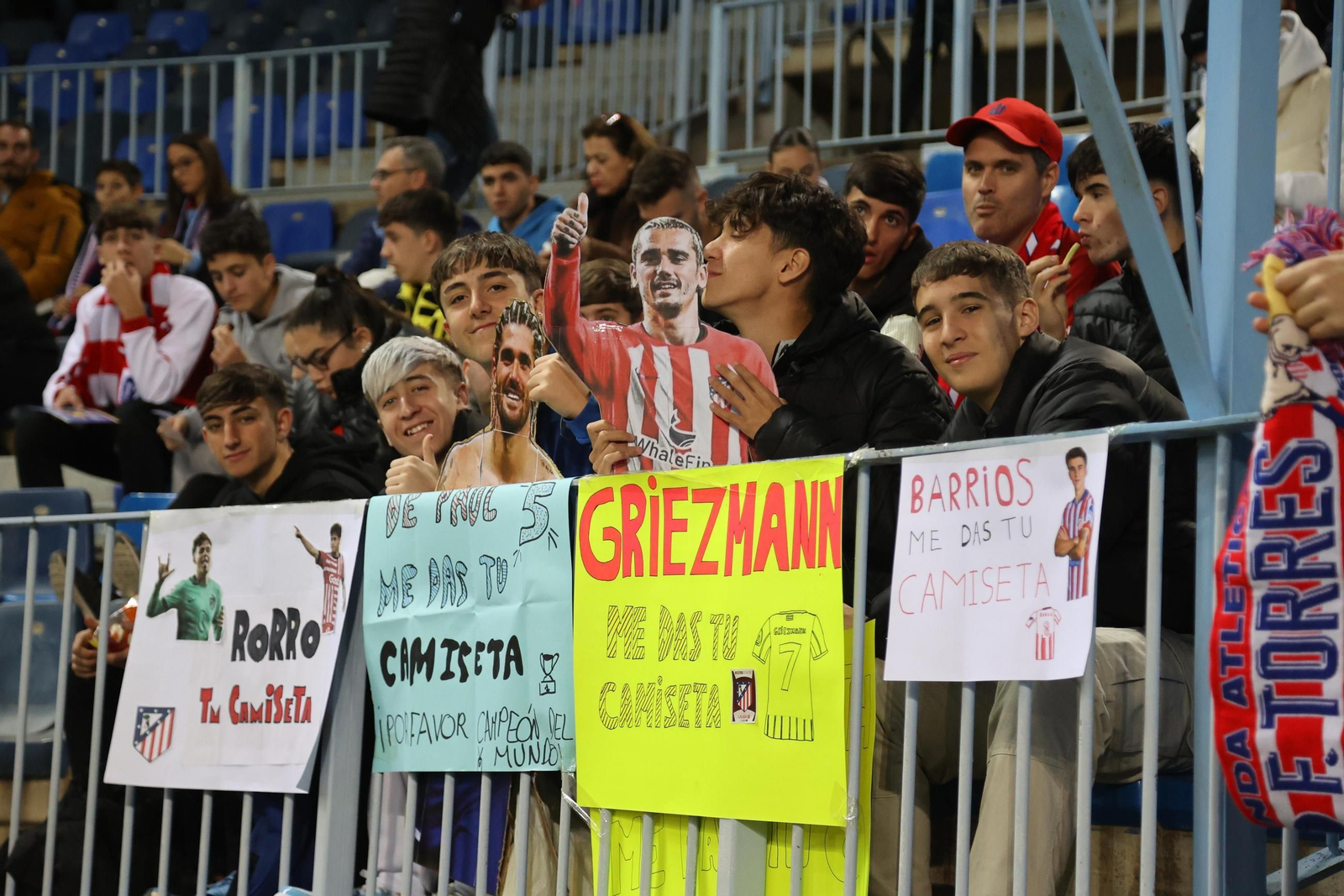 El Marbella-Atlético de Madrid, en fotos