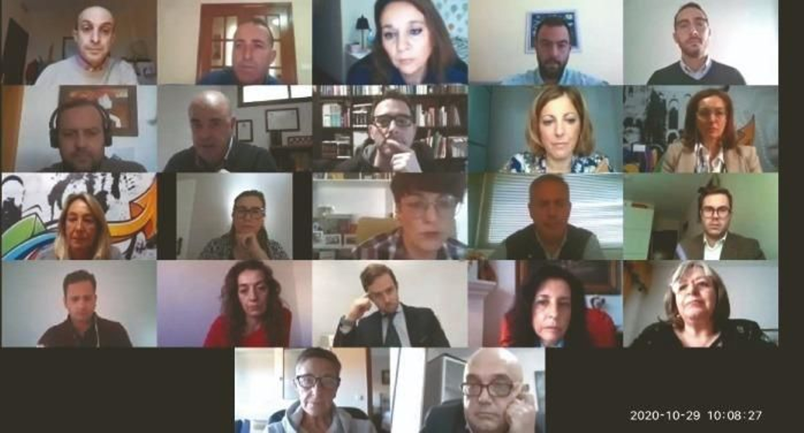 Pleno telemático del Ayuntamiento de Ronda.