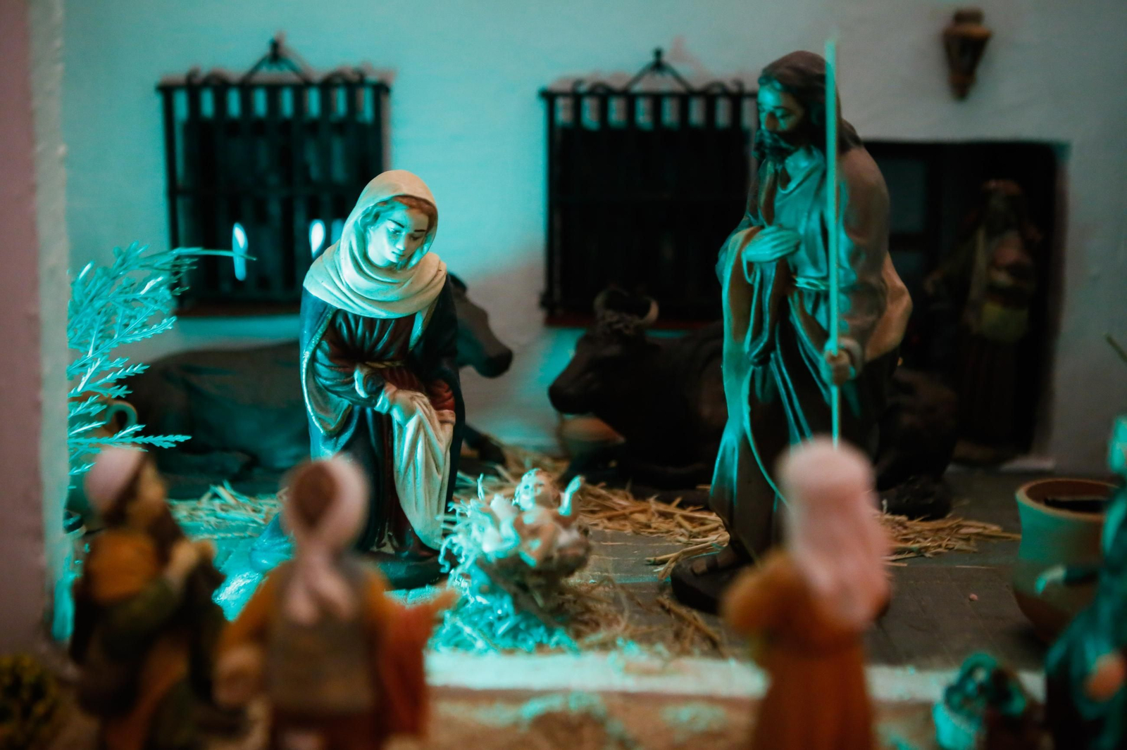 Fotos del belén inspirado en La Polvorilla de Los Barrios