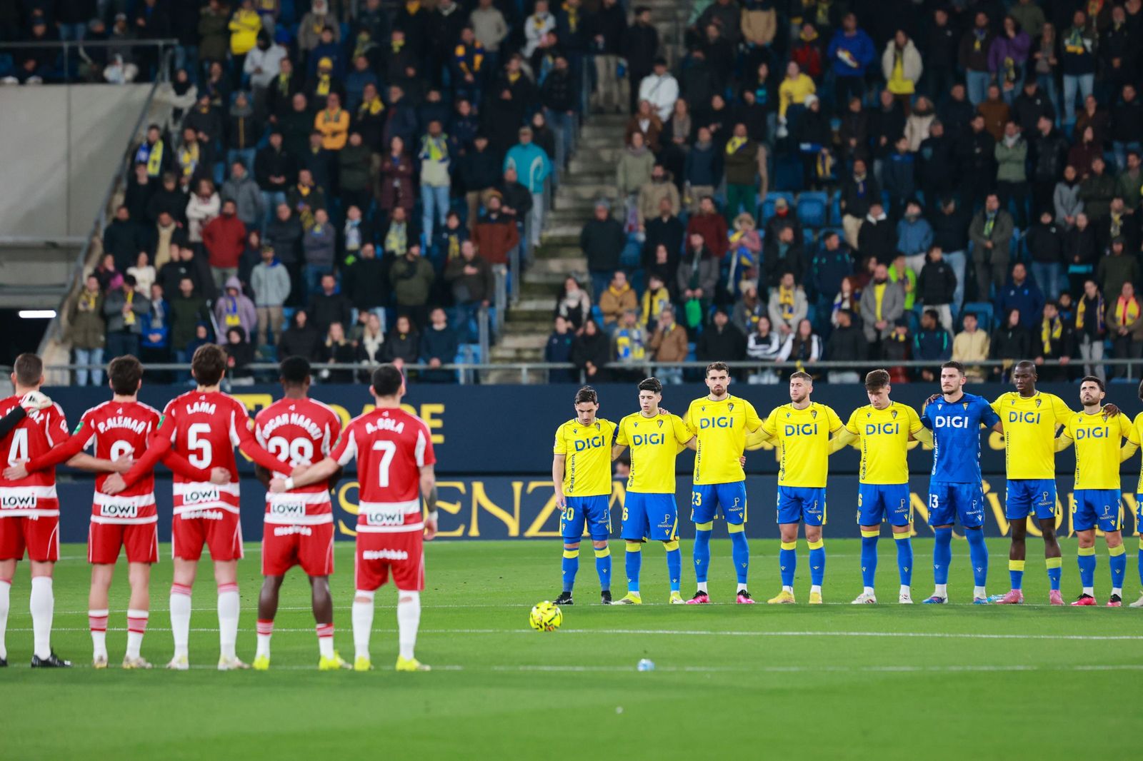 Las imágenes del Cádiz CF-Granada