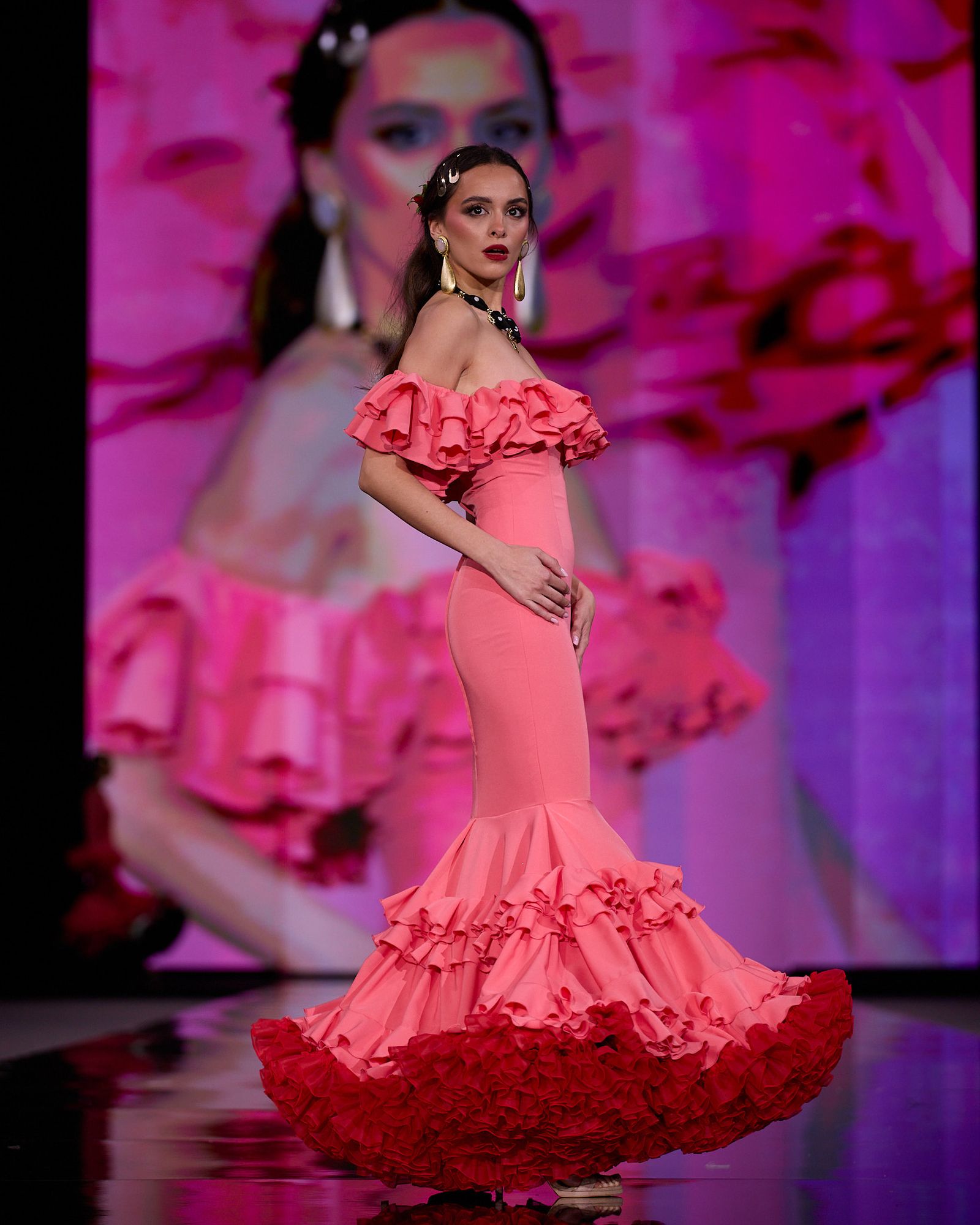 El desfile de Rosa Pedroche  en Simof 2026, todas las fotos