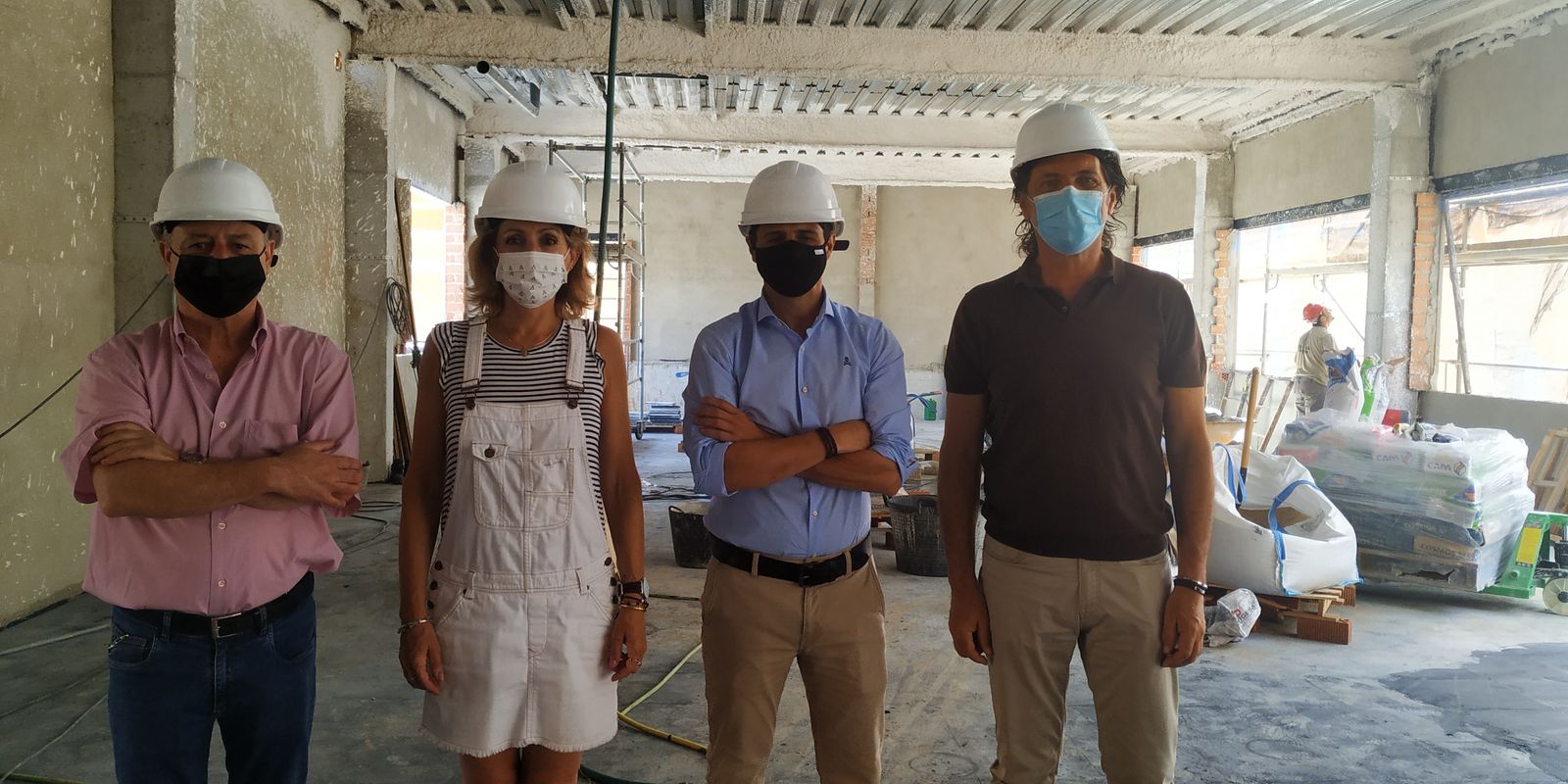 Visita a las obras del IES Zoco.