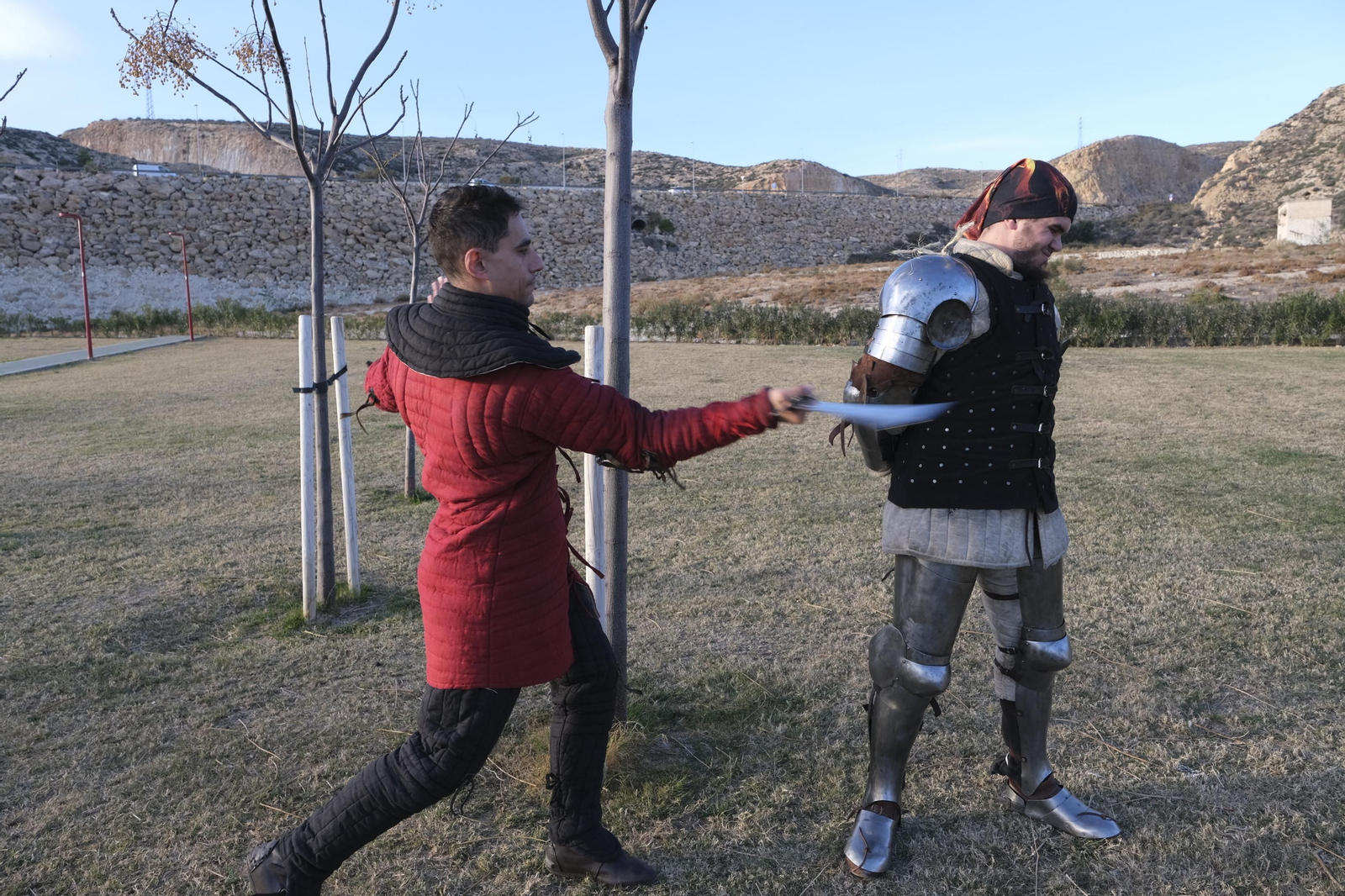 Fotogalería de los combates medievales en Almería