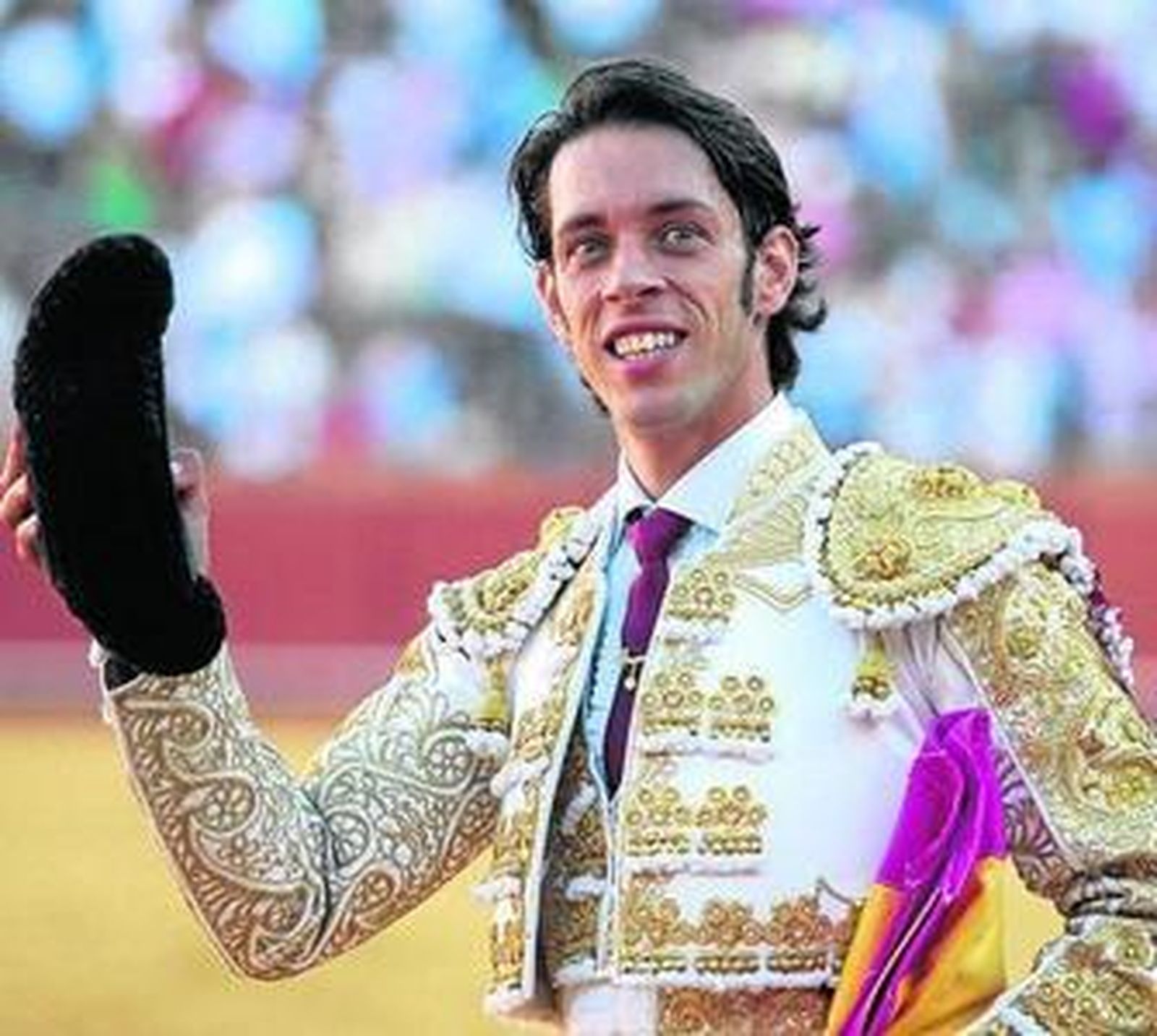 Antonio Nazaré, quien obtuvo ayer un gran éxito en Dos Hermanas.