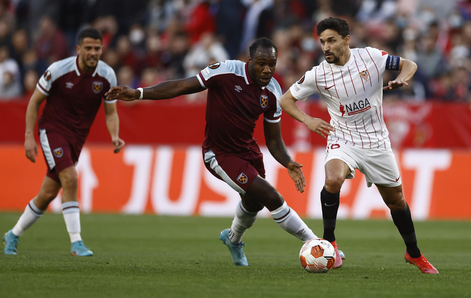 Las imágenes del Sevilla-West Ham