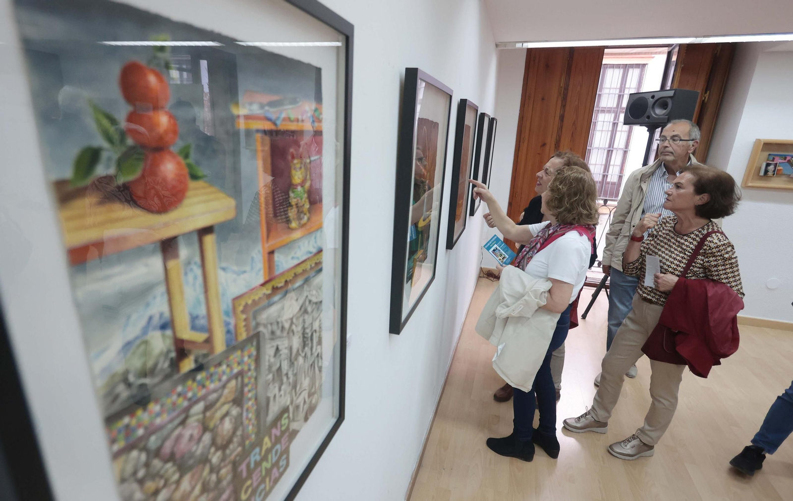 Inauguración de la muestra de Mario Naranjo en ArteaDiario en Jerez