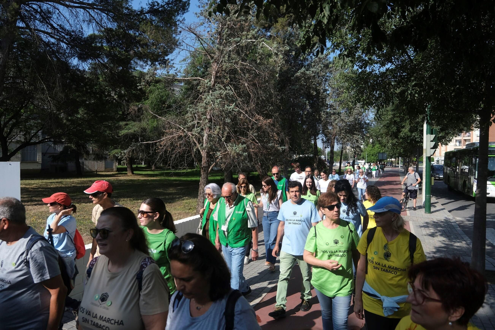 La marcha en Córdoba por el Día Mundial Sin Tabaco, en imágenes