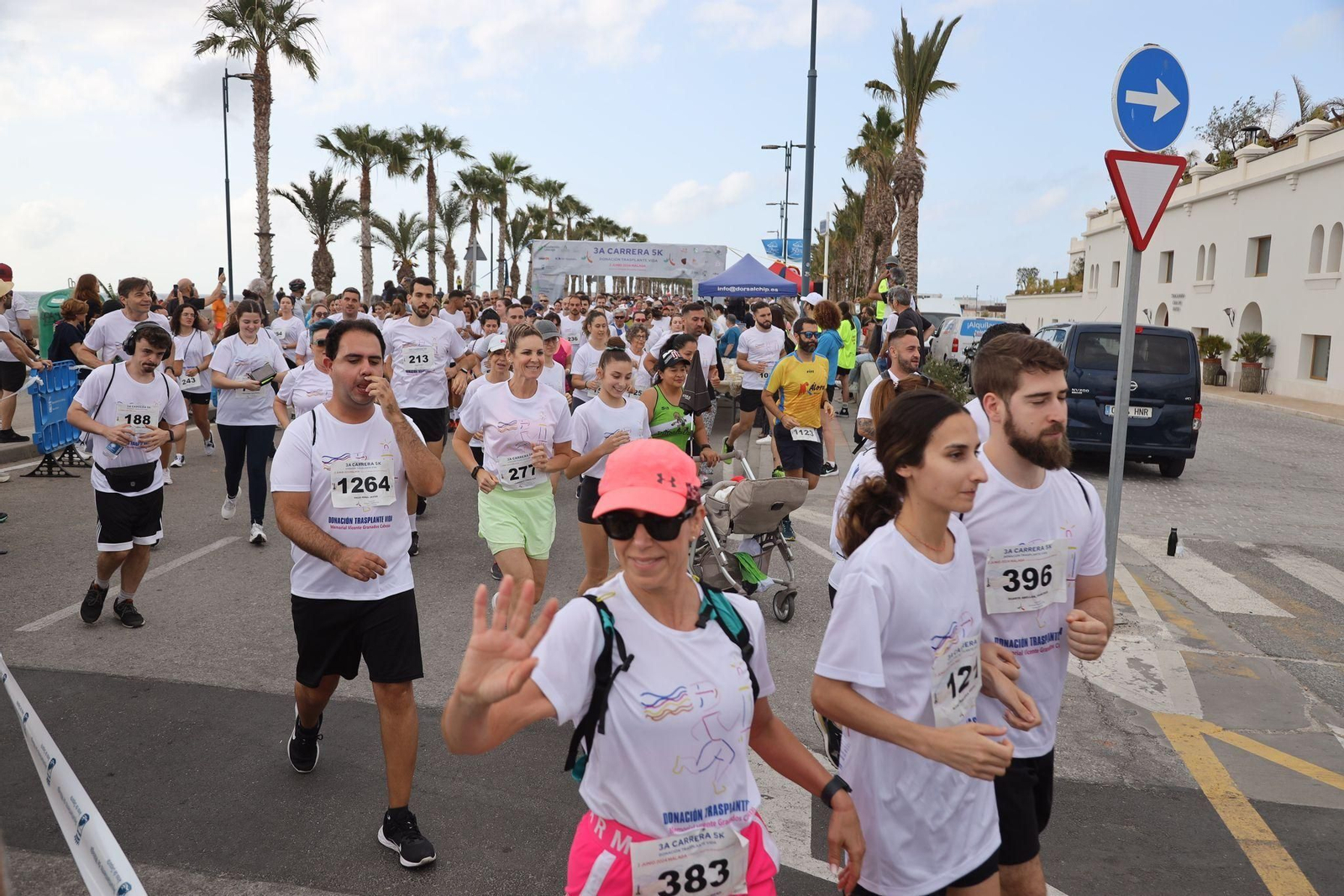 Las fotos de la 3ª carrera solidaria Memorial Vicente Granados en Málaga