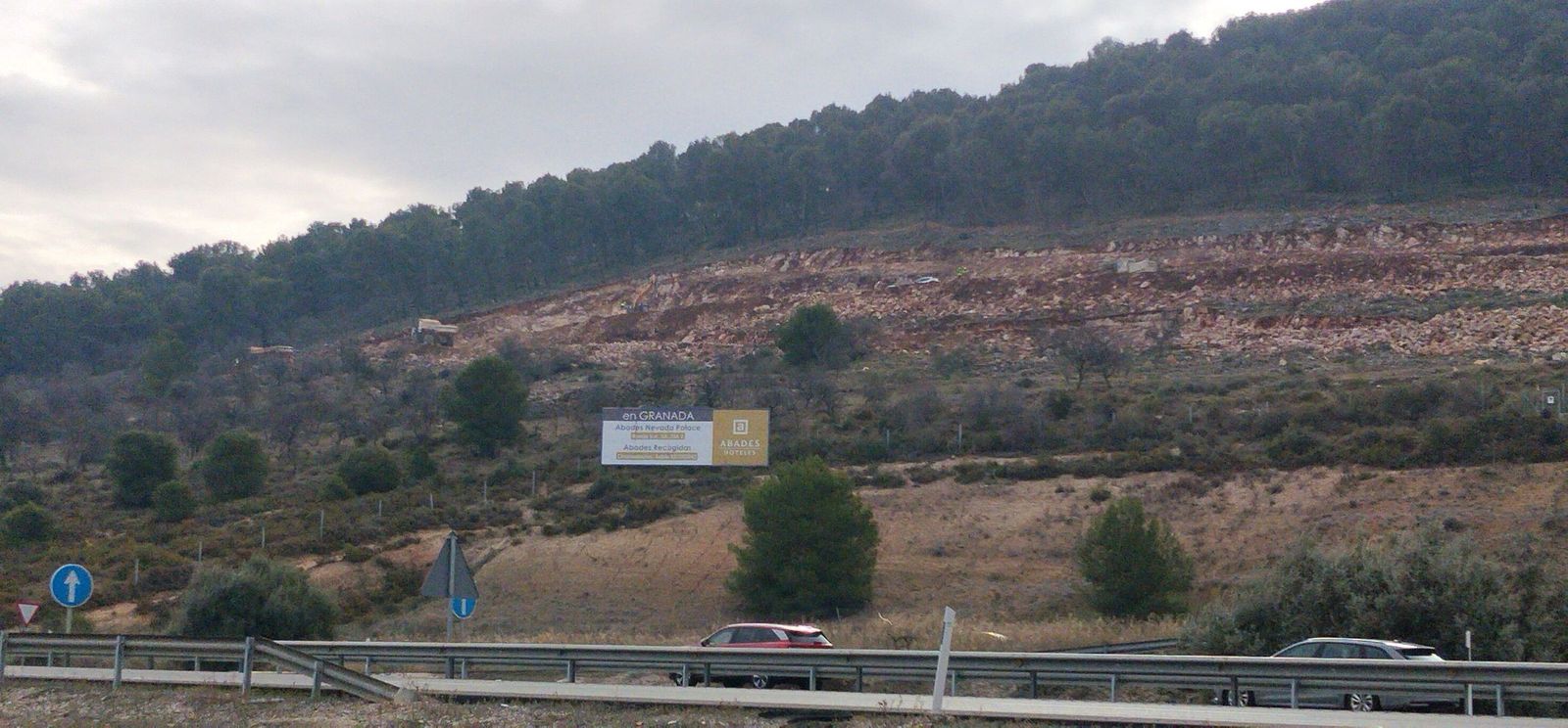 Obras en la Variante de Loja en el tramo A-92