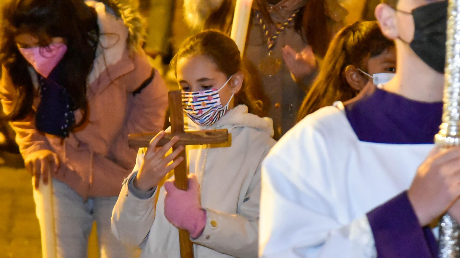 Procesión de La Inmaculada Concepción en Algeciras