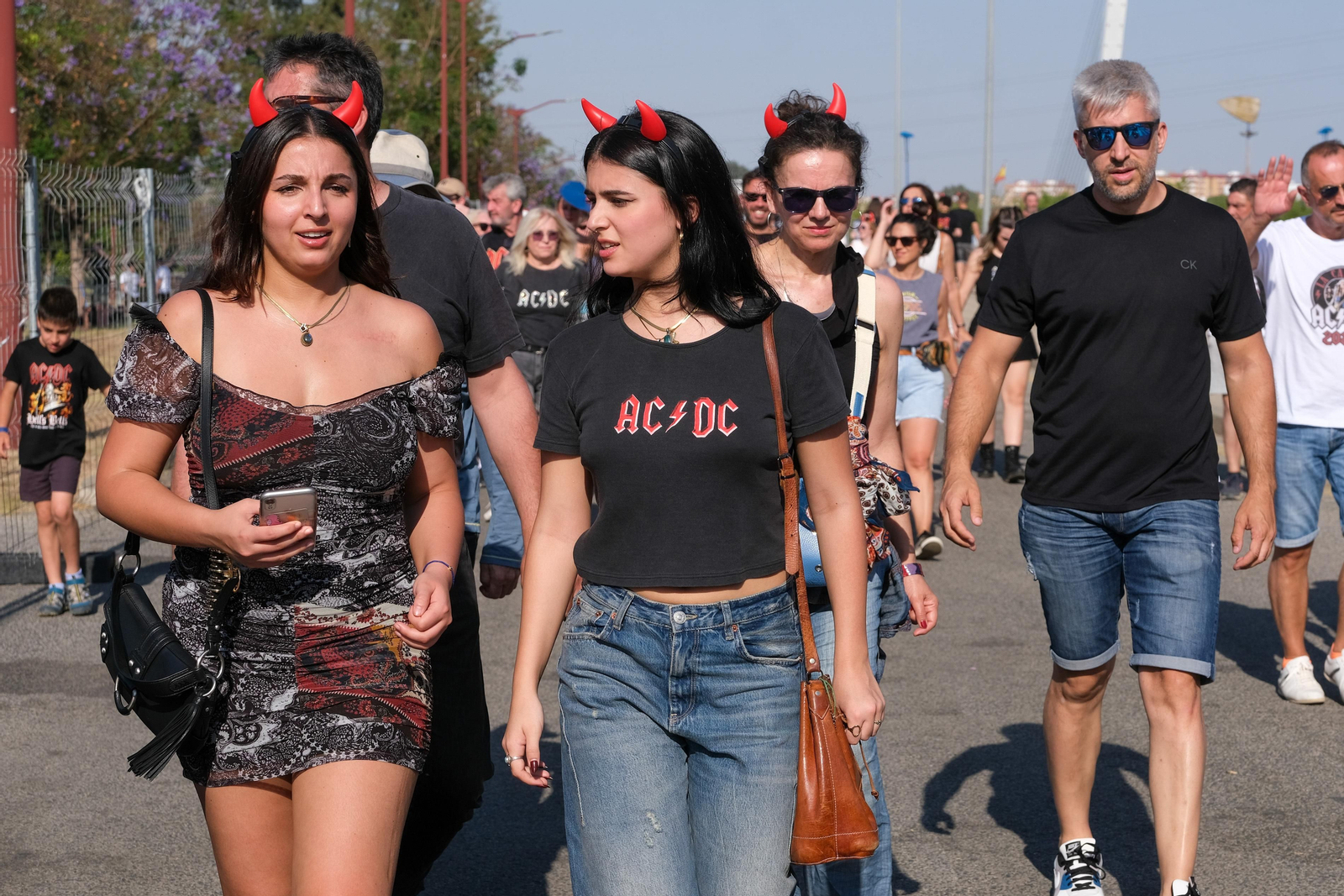 Búscate. Segundo concierto de ACDC en España