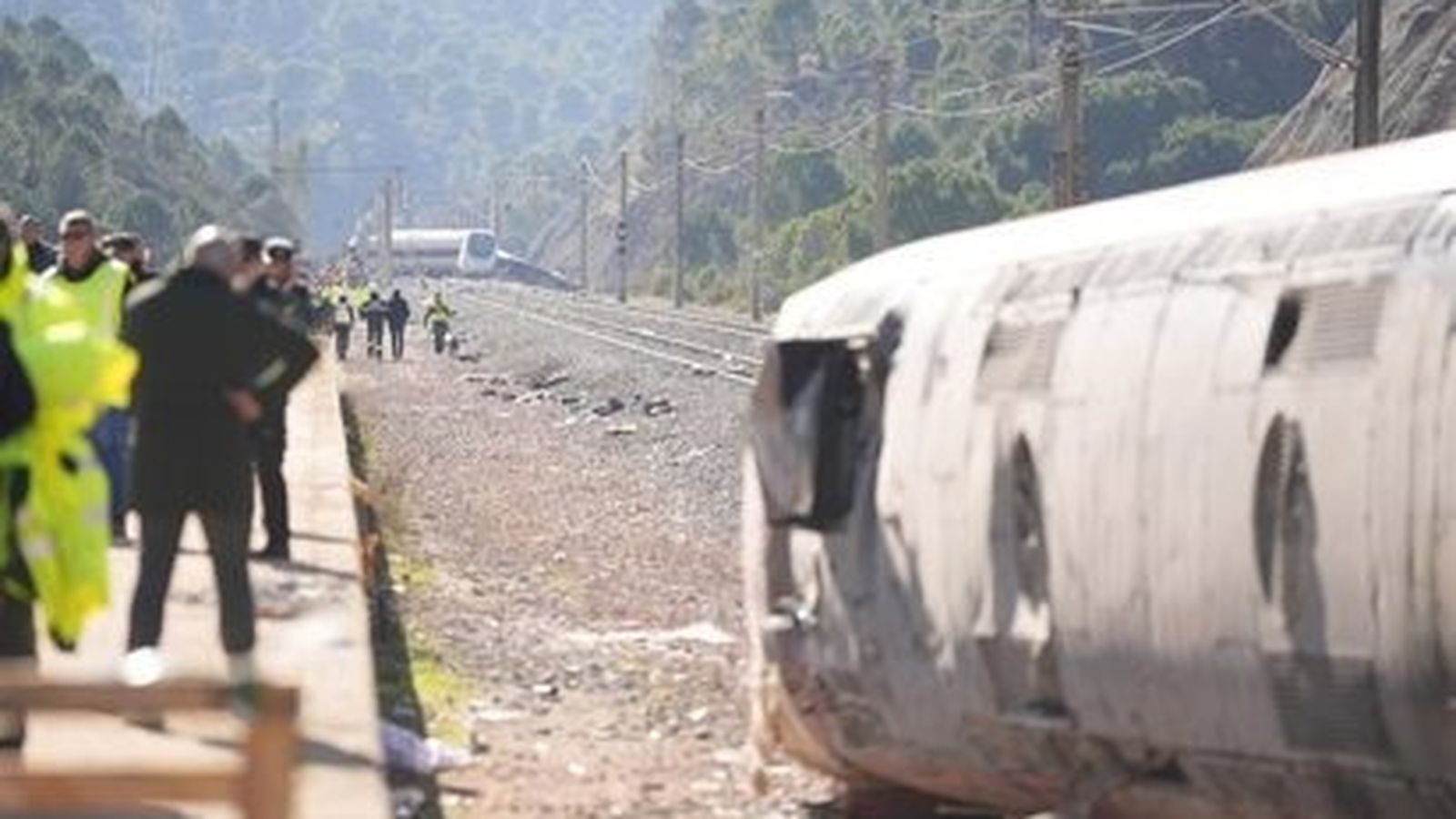 Tren accidentado en Adamuz.